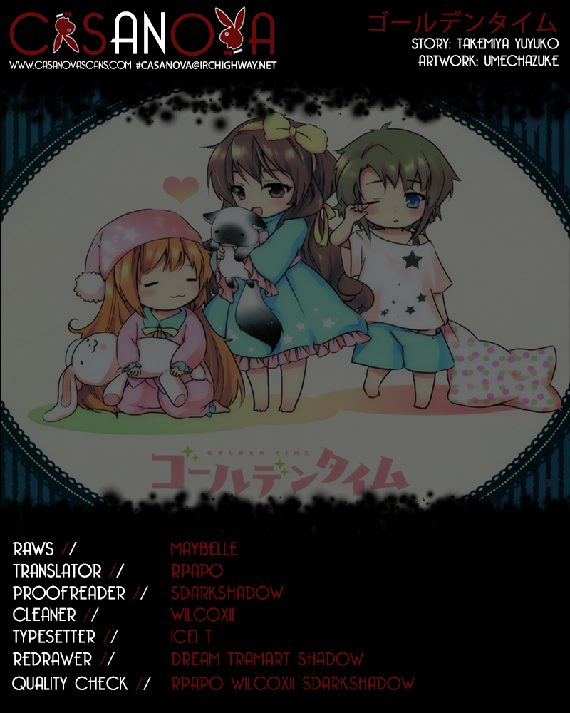 Read Golden Time EN Manga Online