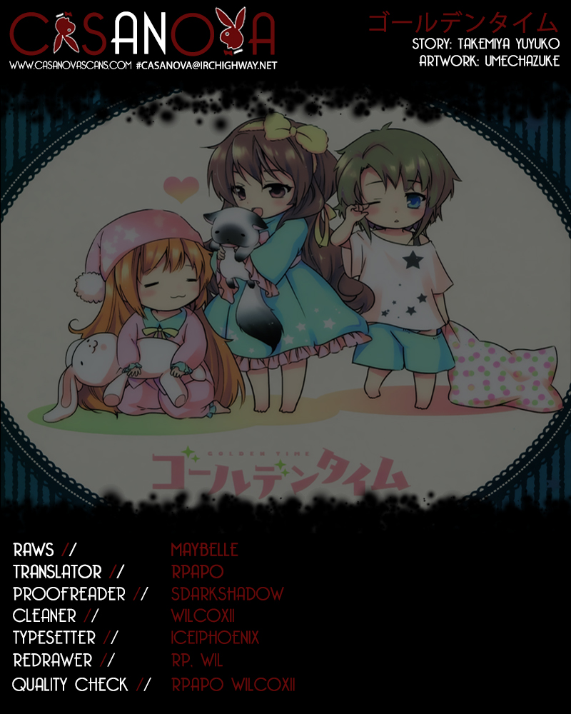 Read Golden Time EN Manga Online