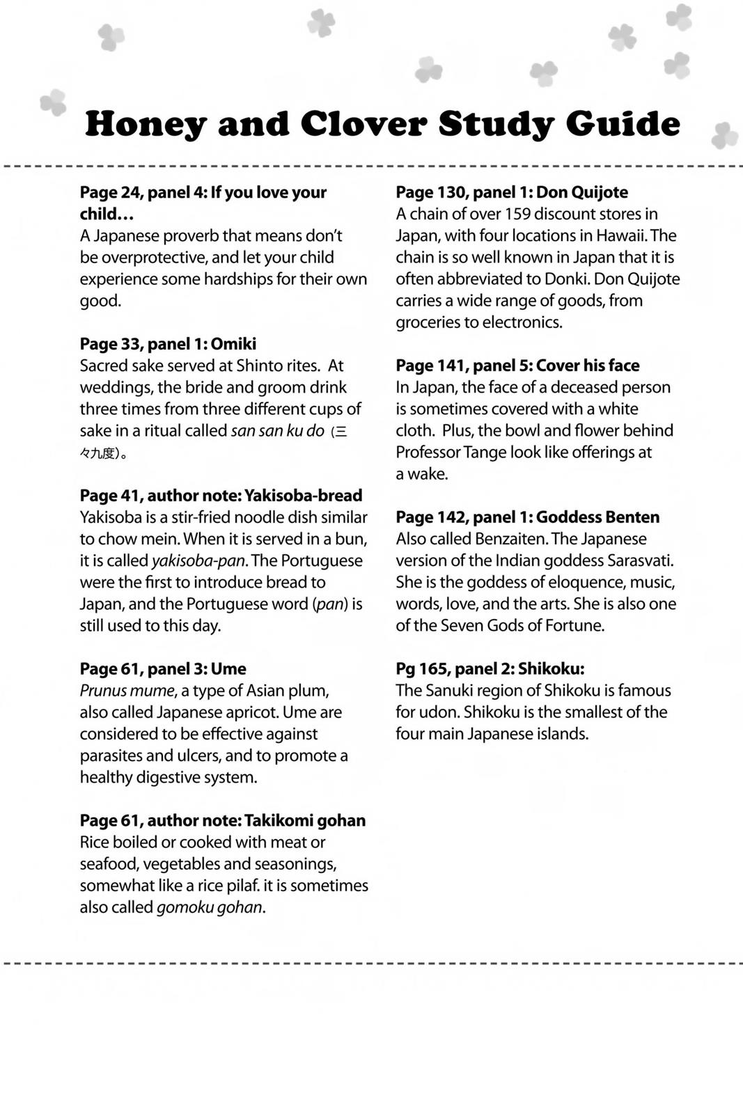 Read Honey and Clover EN Manga Online