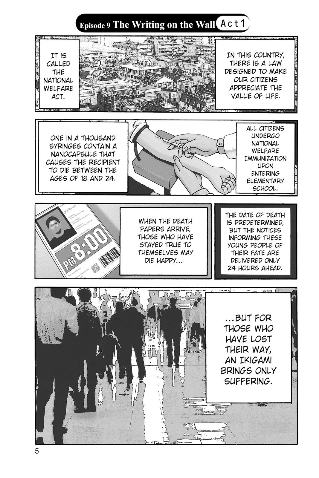 Read Ikigami The Ultimate Limit EN Manga Online