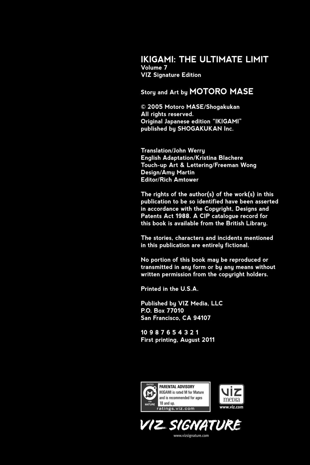 Read Ikigami The Ultimate Limit EN Manga Online