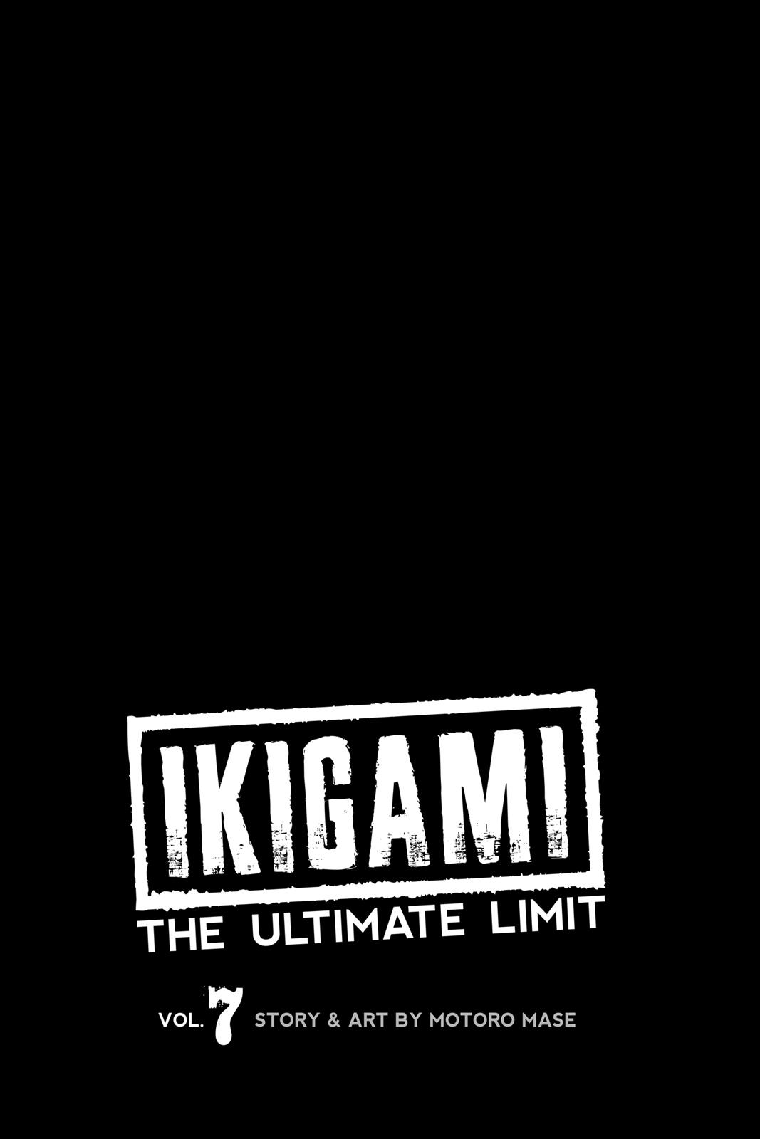 Read Ikigami The Ultimate Limit EN Manga Online
