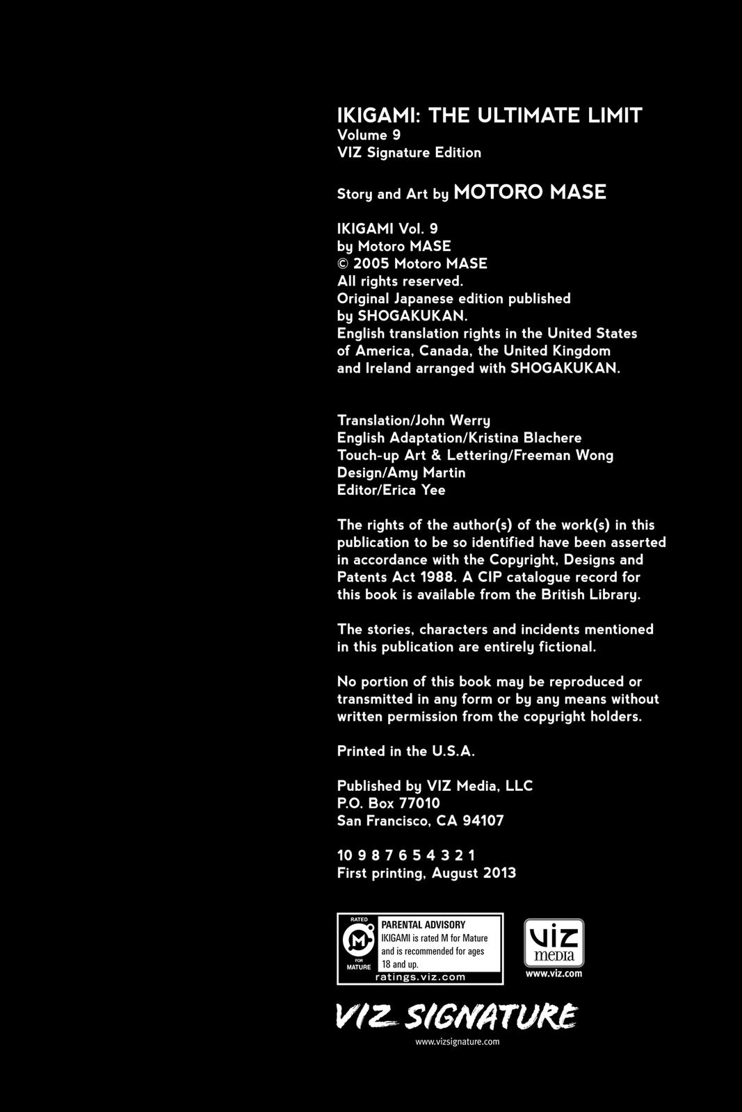 Read Ikigami The Ultimate Limit EN Manga Online