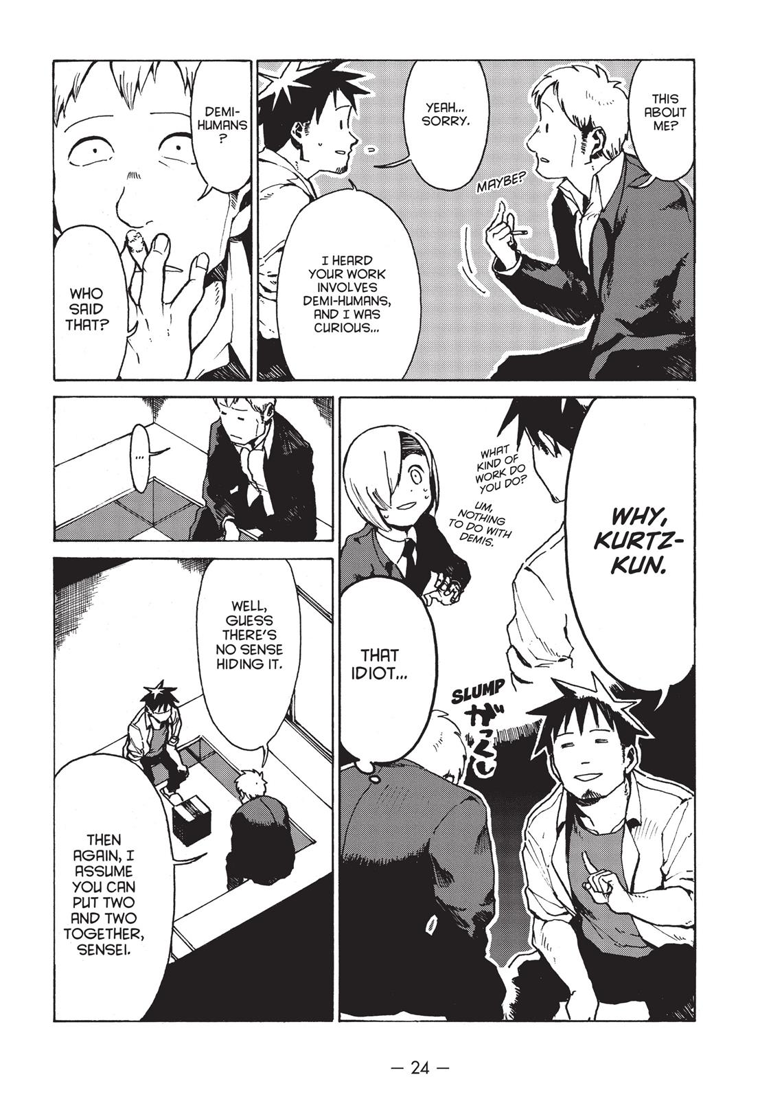 Read Interviews with Monster Girls EN Manga Online