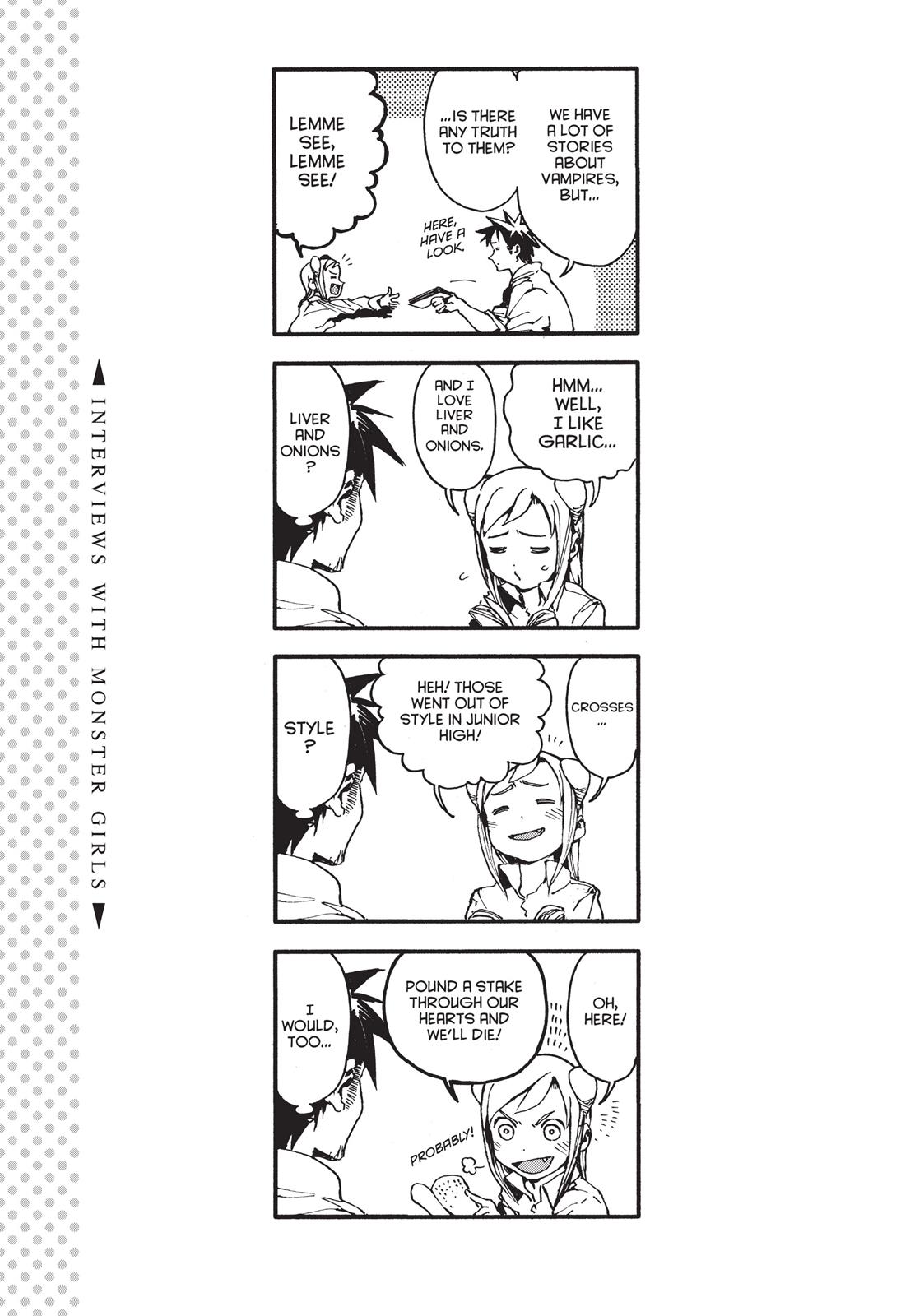 Read Interviews with Monster Girls EN Manga Online