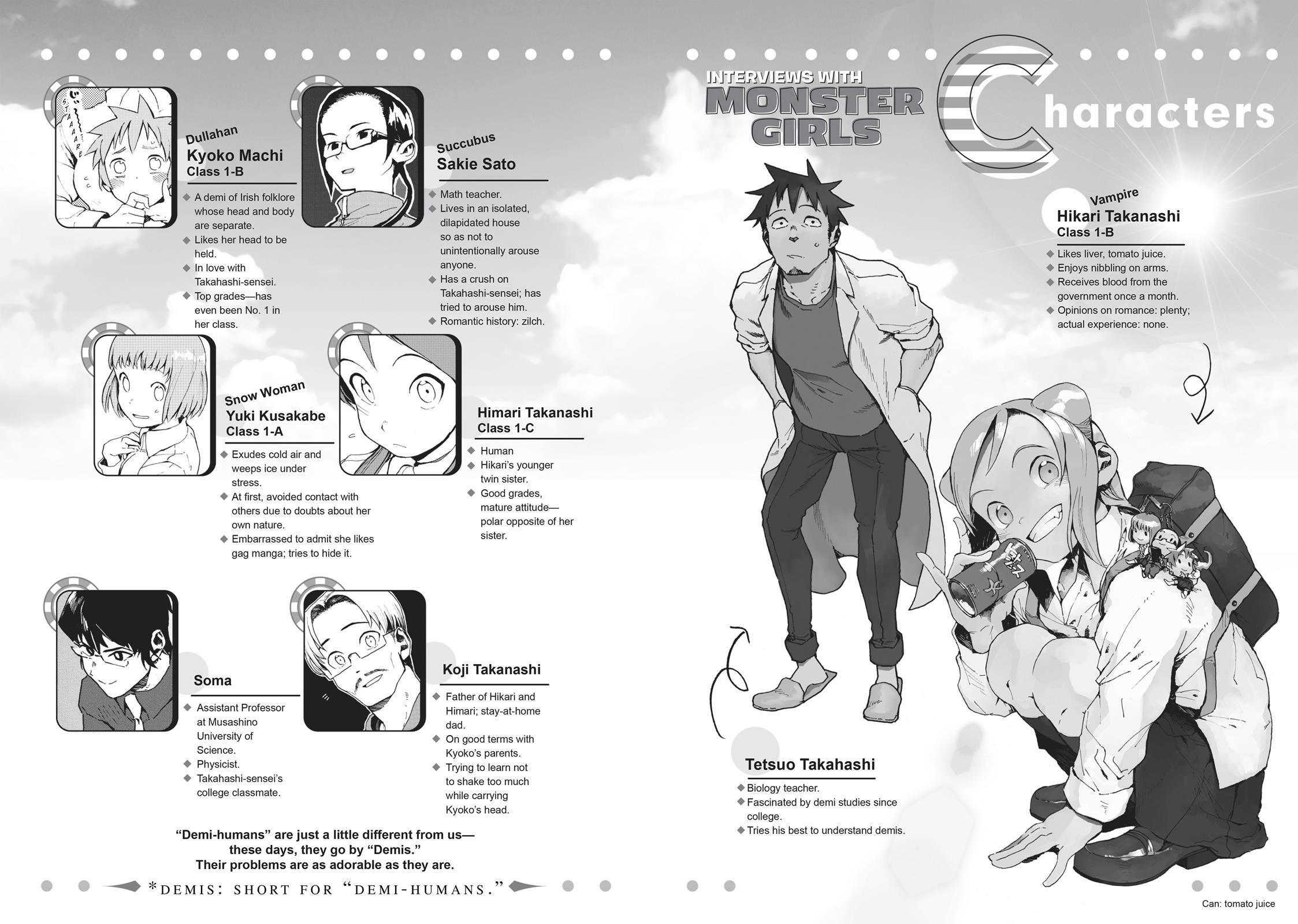 Read Interviews with Monster Girls EN Manga Online