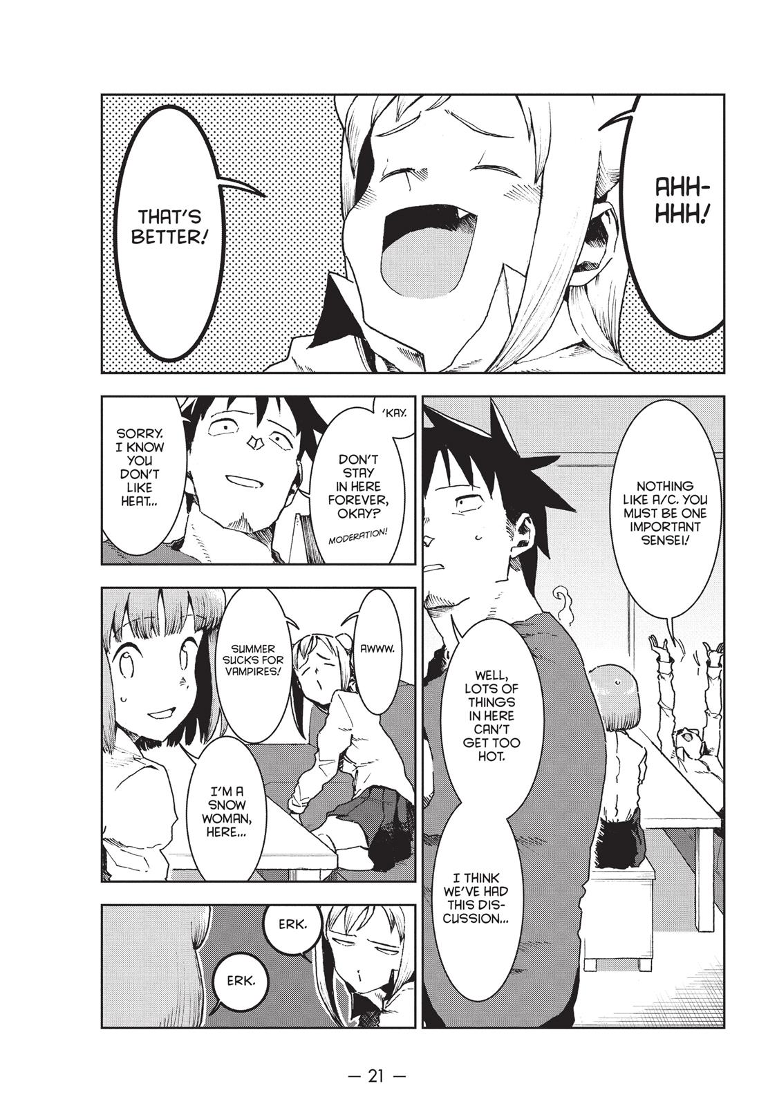 Read Interviews with Monster Girls EN Manga Online