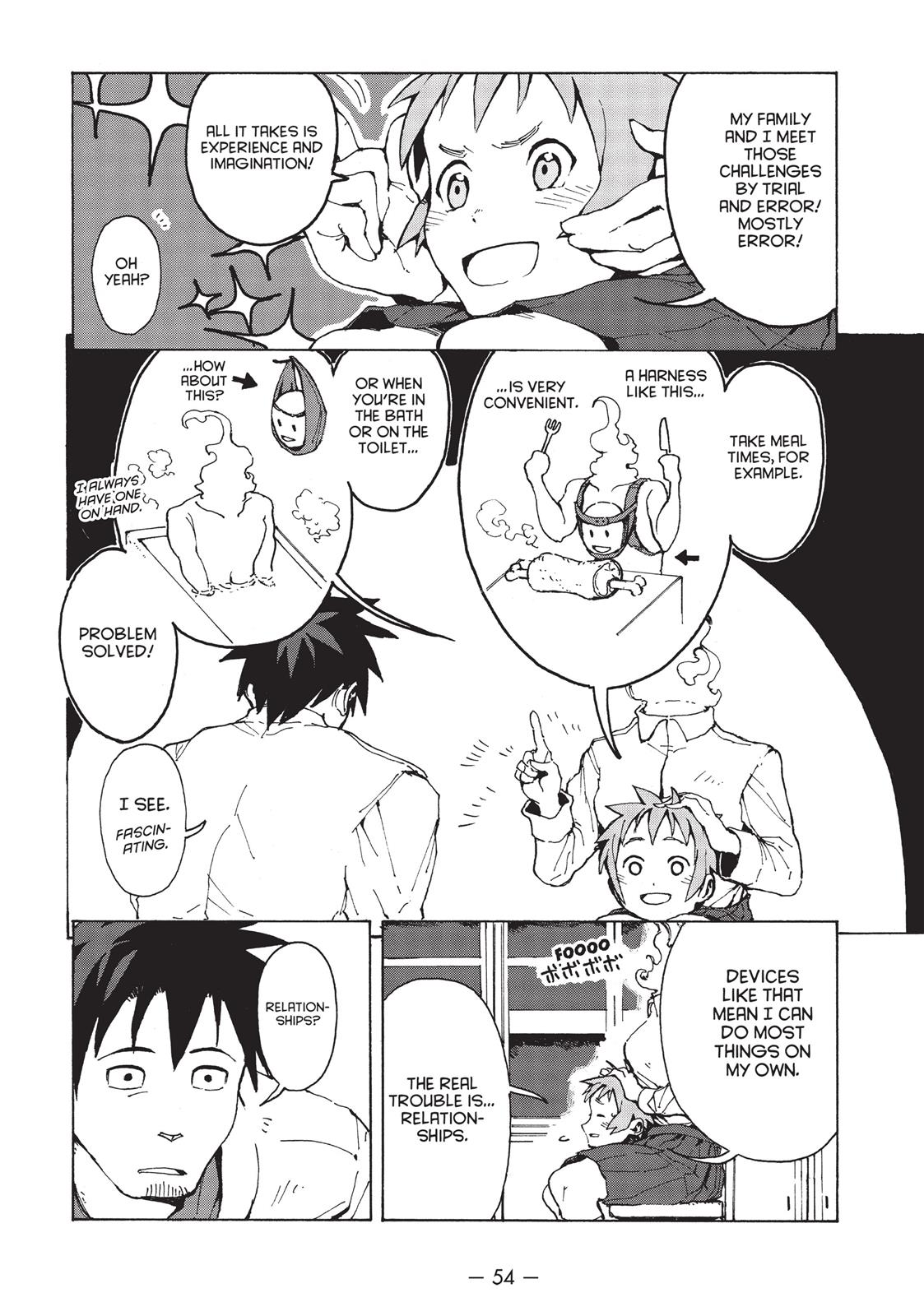 Read Interviews with Monster Girls EN Manga Online