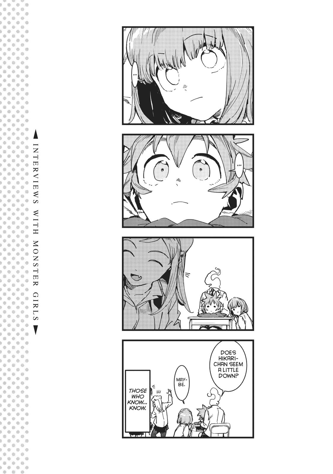 Read Interviews with Monster Girls EN Manga Online