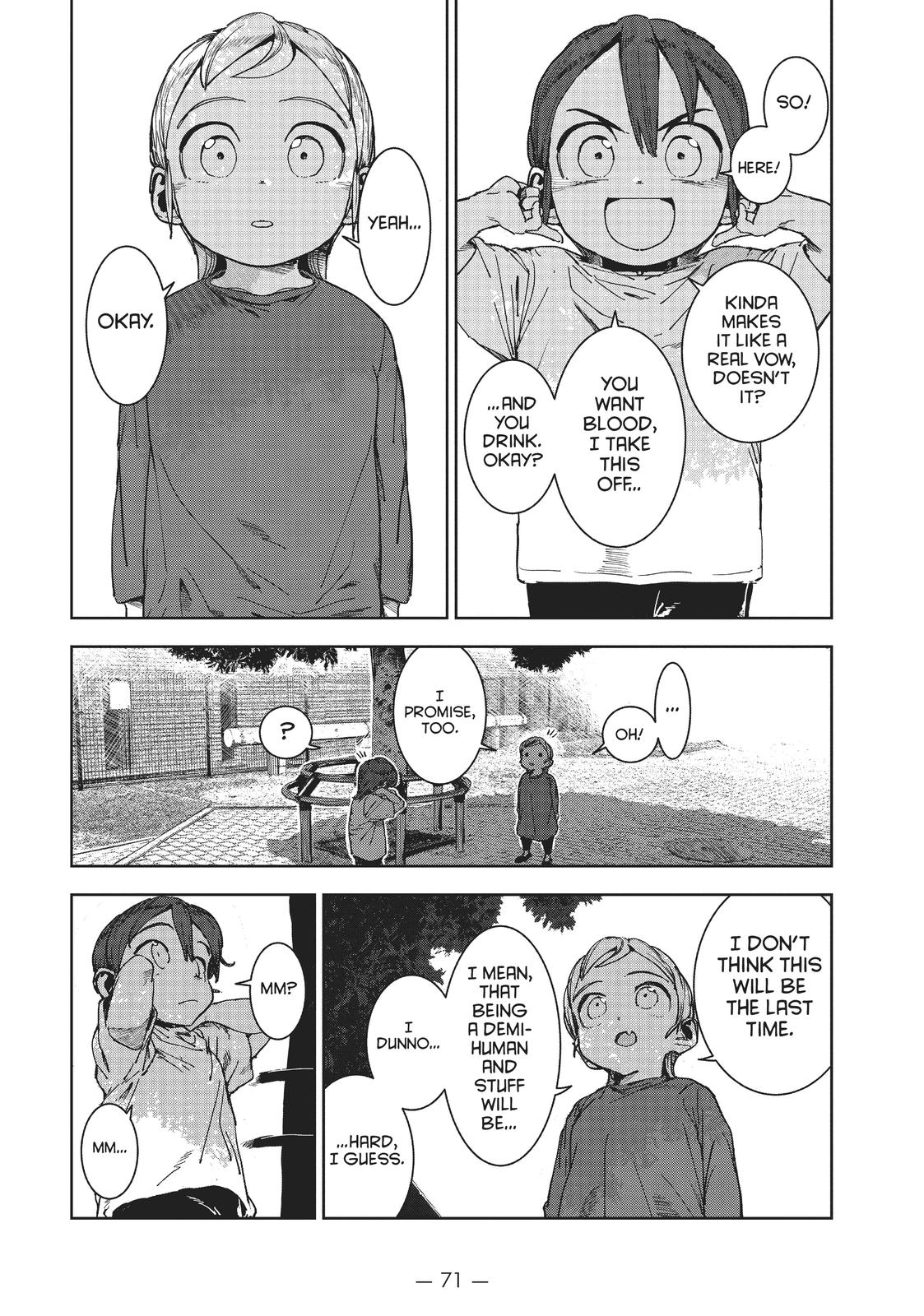 Read Interviews with Monster Girls EN Manga Online