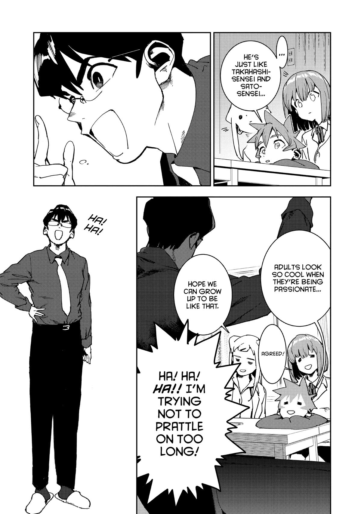 Read Interviews with Monster Girls EN Manga Online