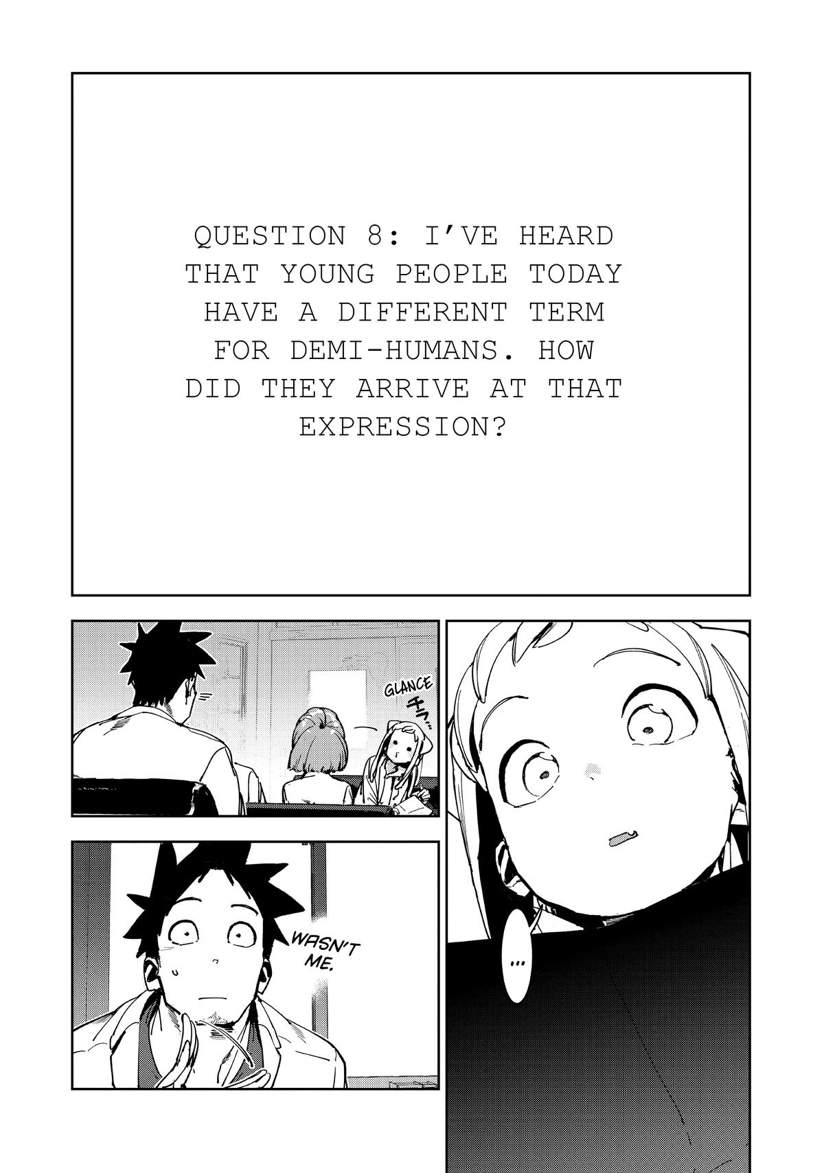 Read Interviews with Monster Girls EN Manga Online