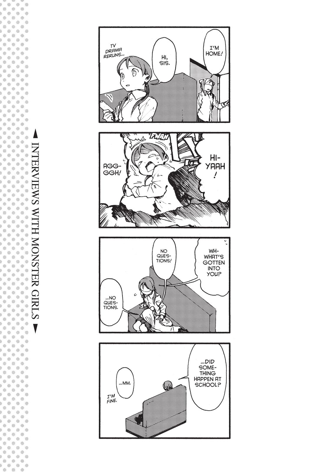 Read Interviews with Monster Girls EN Manga Online