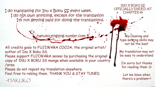 Read Inu x Boku SS EN Manga Online