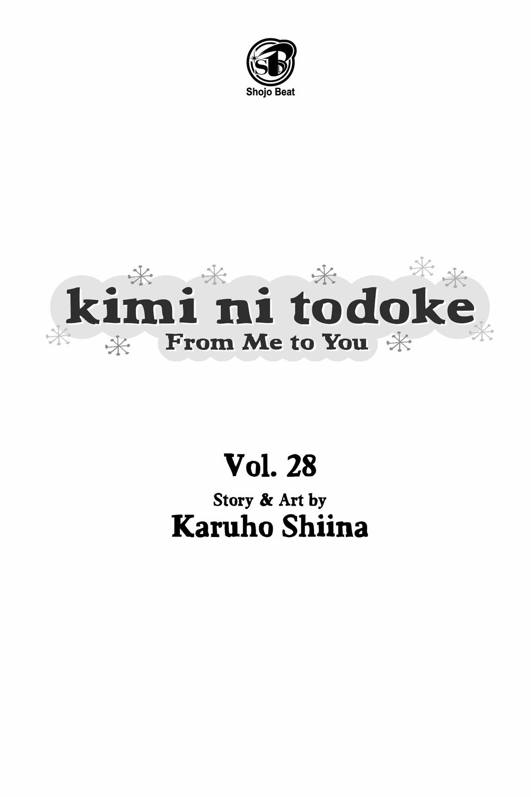 Read Kimi ni Todoke From Me to You EN Manga Online
