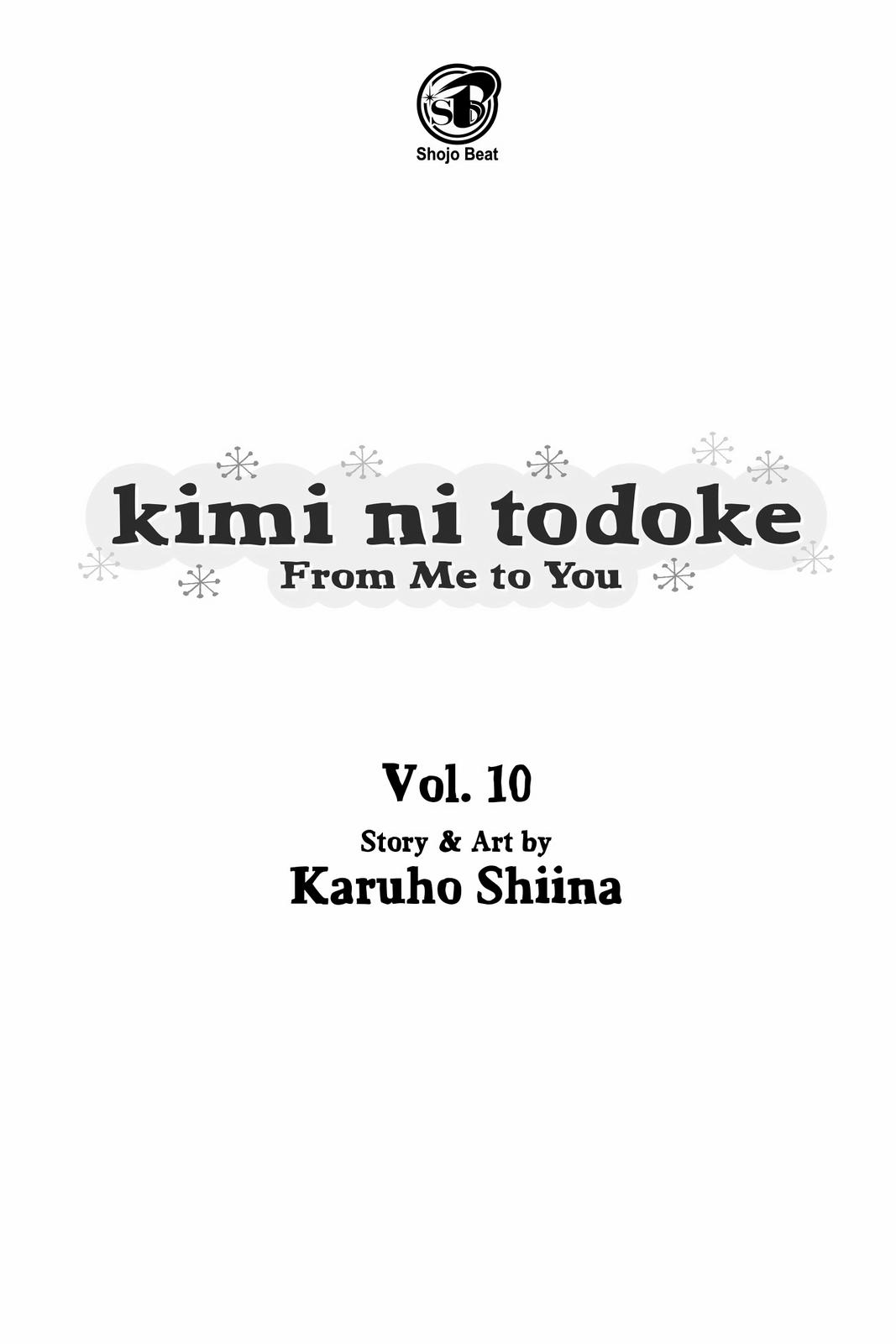 Read Kimi ni Todoke From Me to You EN Manga Online