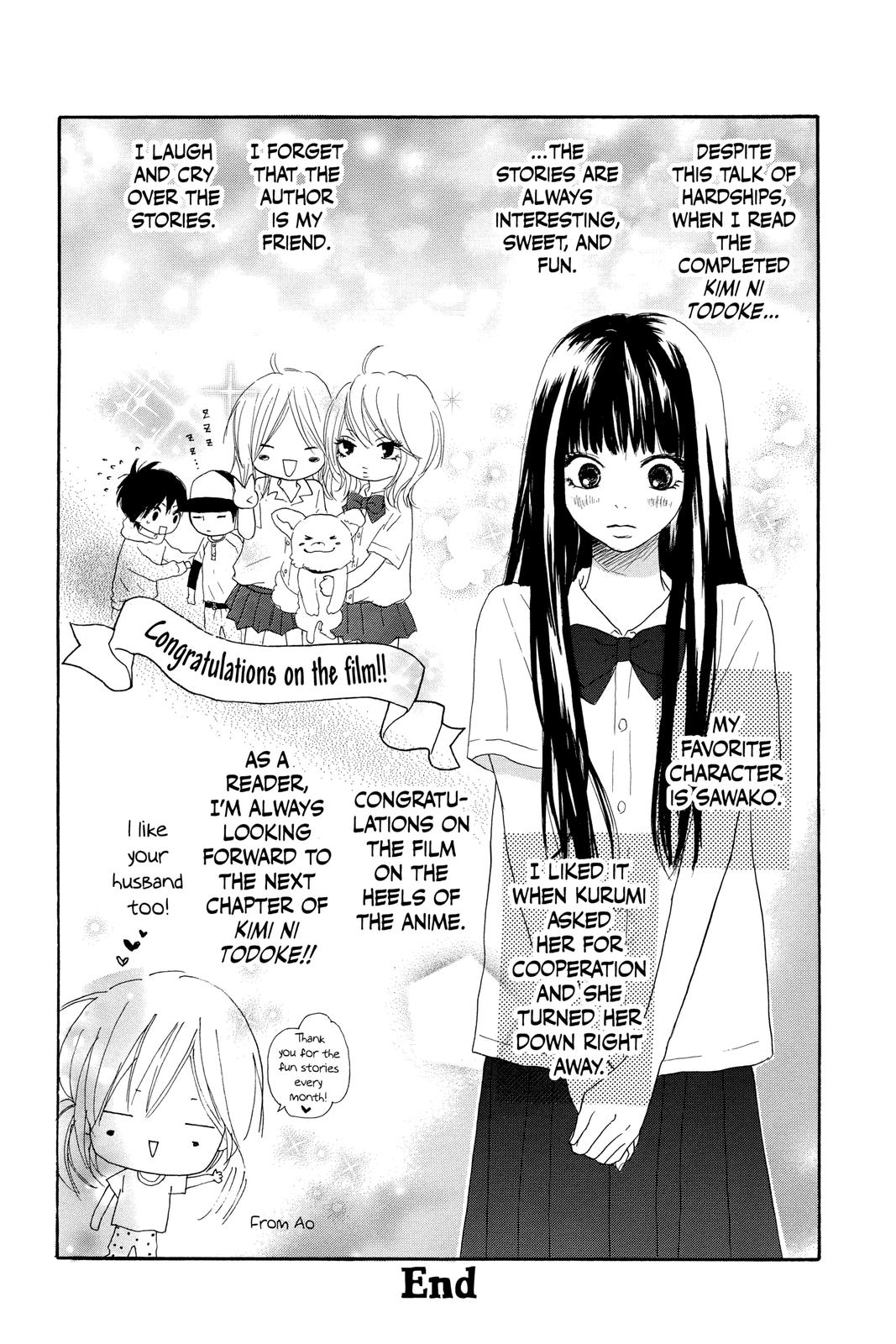 Read Kimi ni Todoke From Me to You EN Manga Online