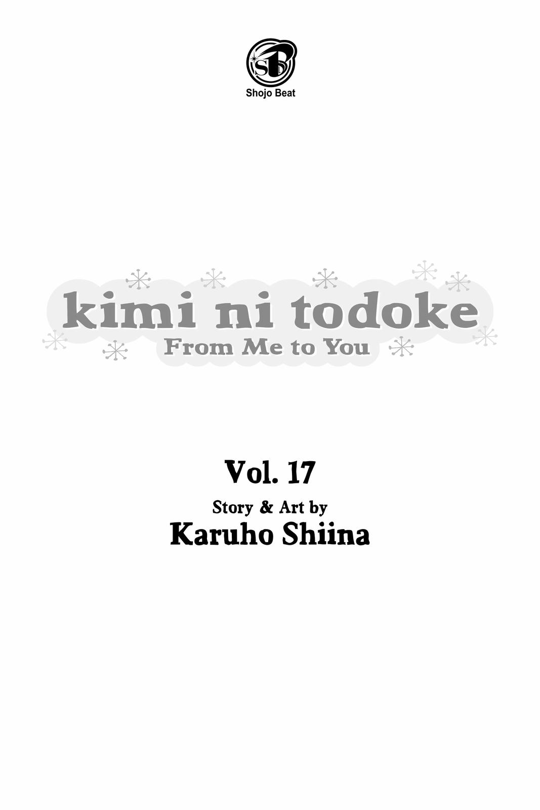 Read Kimi ni Todoke From Me to You EN Manga Online