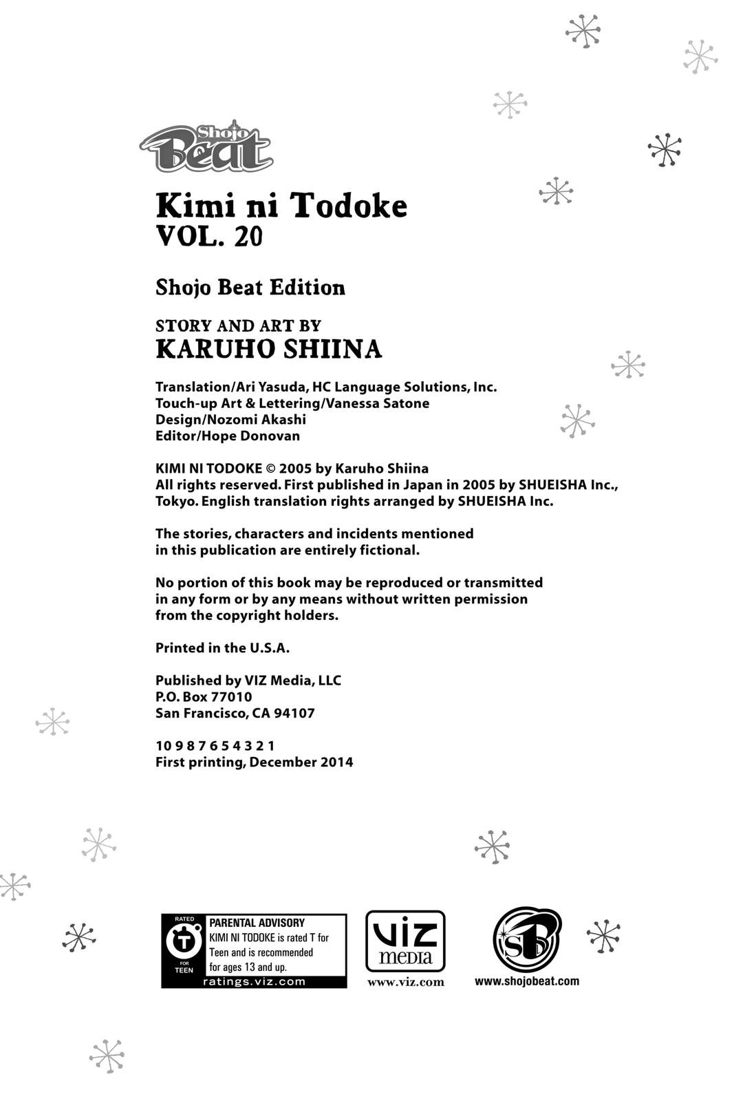 Read Kimi ni Todoke From Me to You EN Manga Online