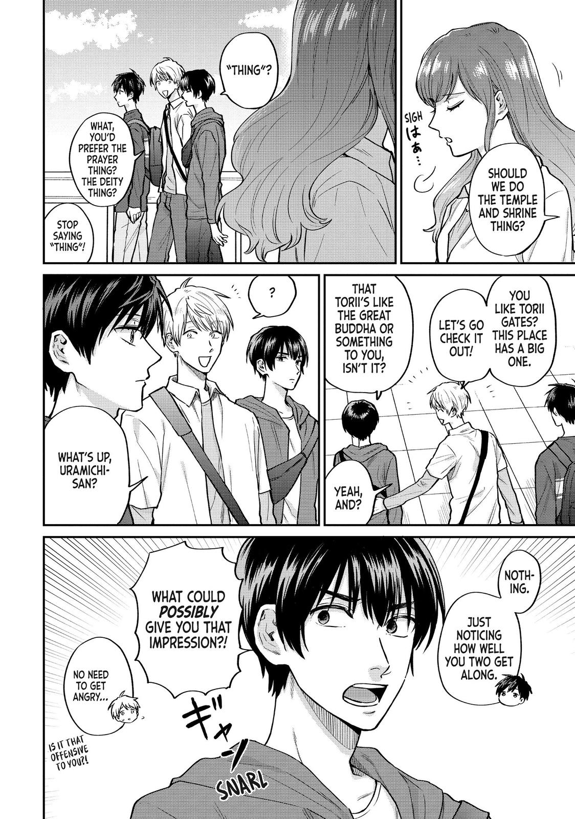 Read Life Lessons with Uramichi Oniisan EN Manga Online