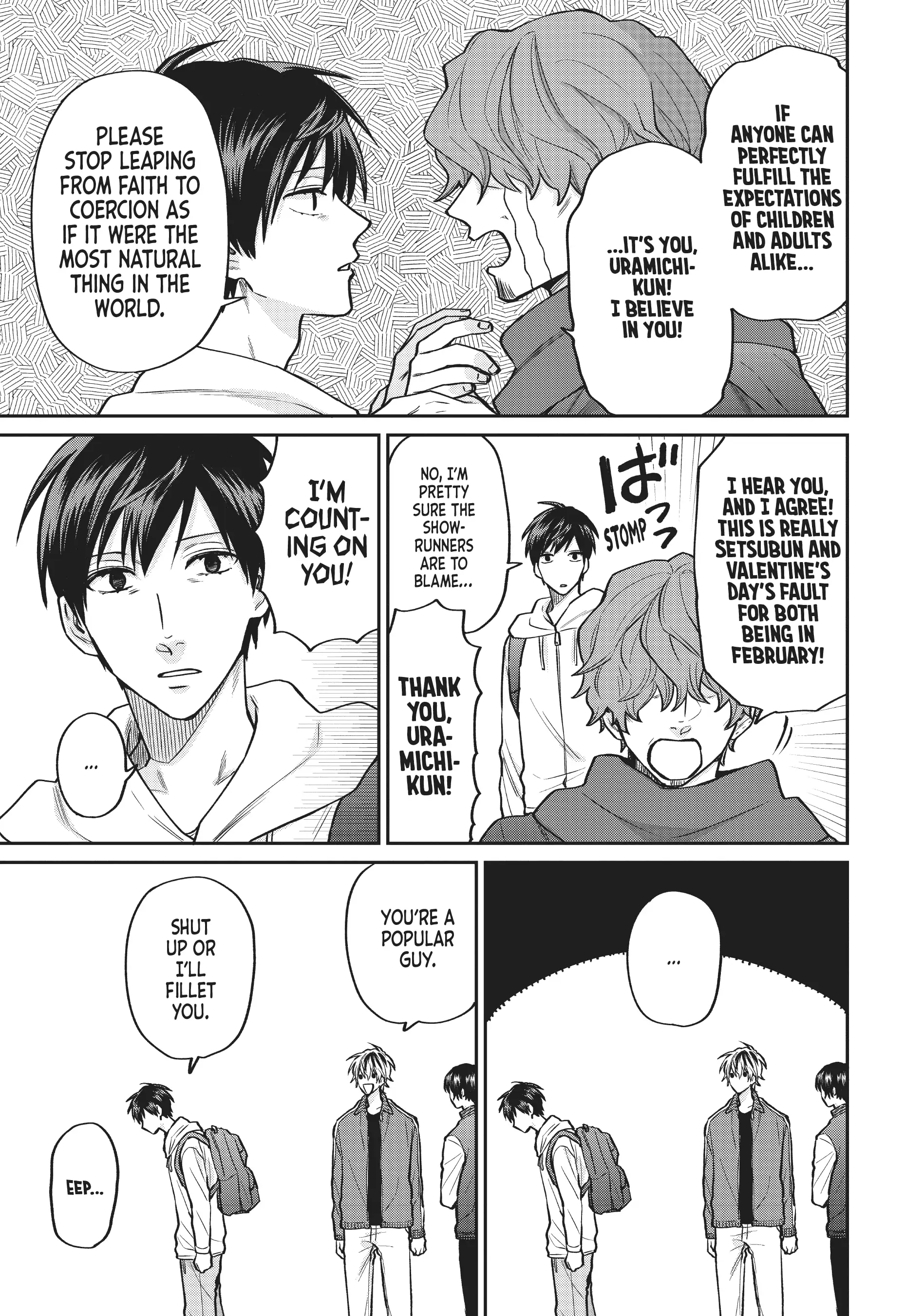 Read Life Lessons with Uramichi Oniisan EN Manga Online