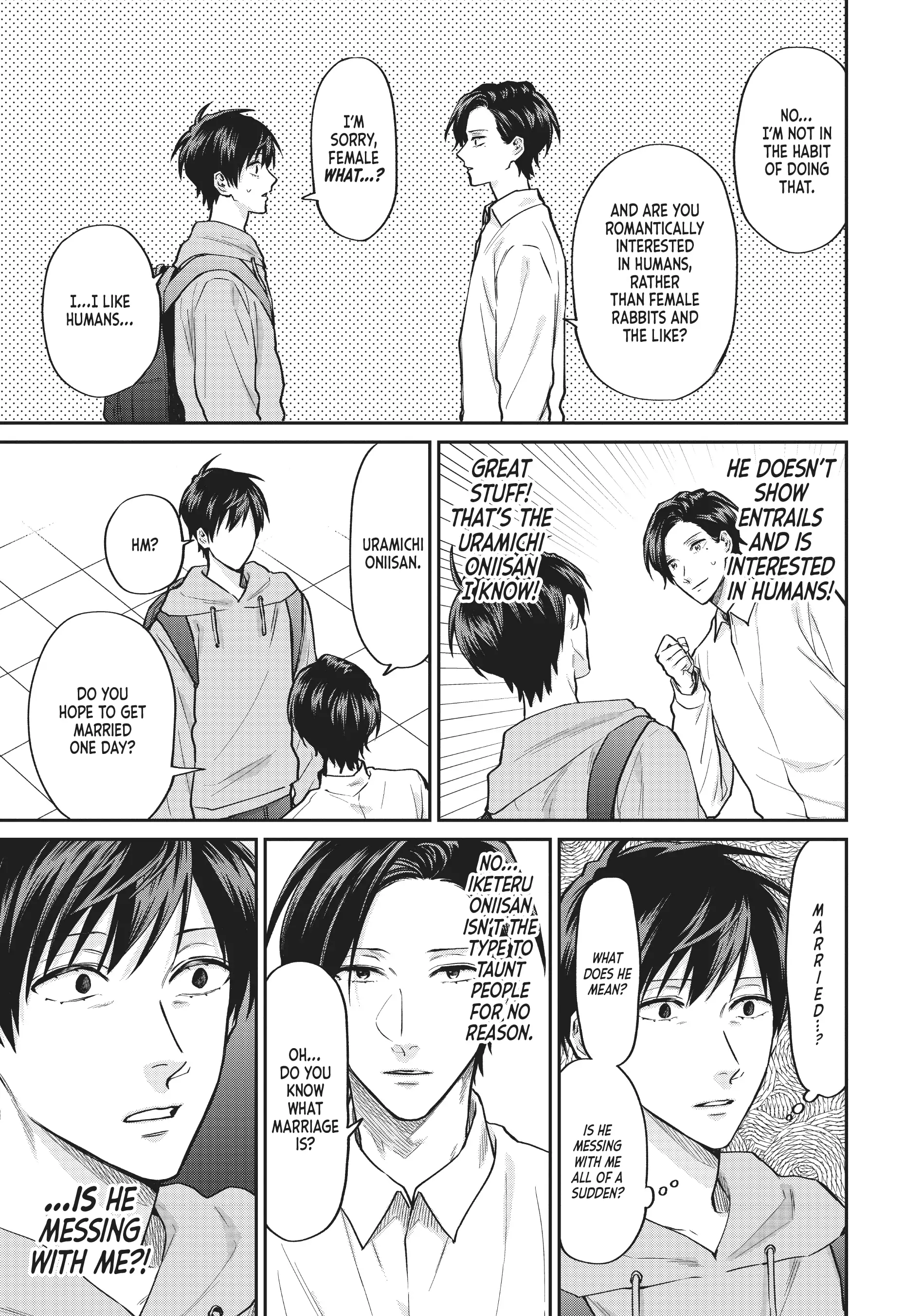 Read Life Lessons with Uramichi Oniisan EN Manga Online