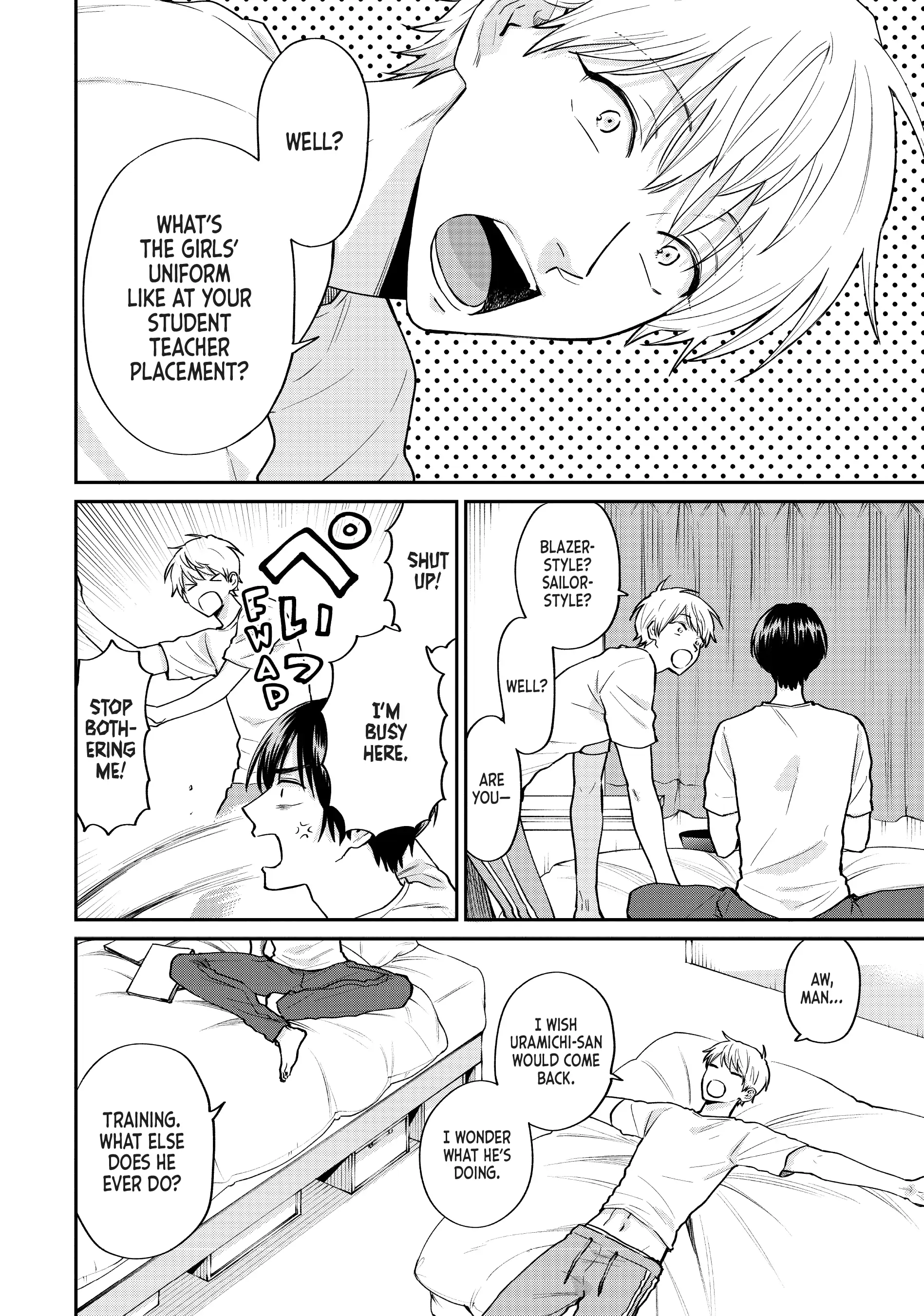 Read Life Lessons with Uramichi Oniisan EN Manga Online