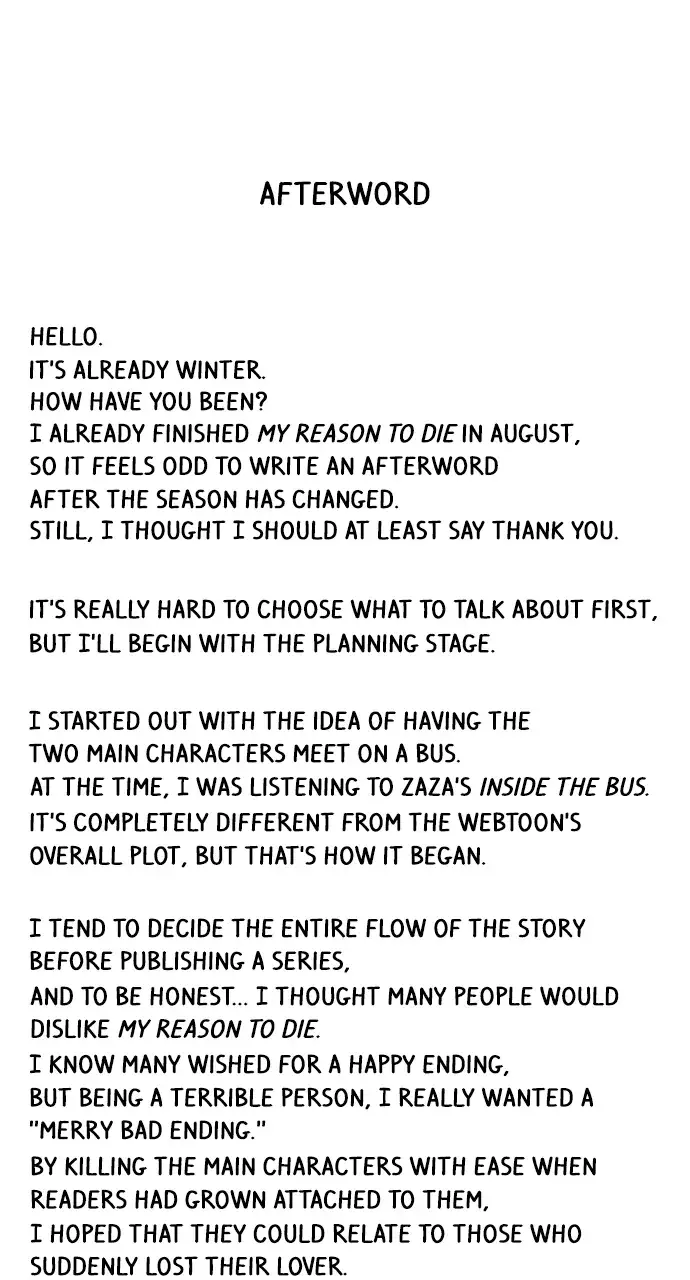 Read My Reason to Die EN Manga Online