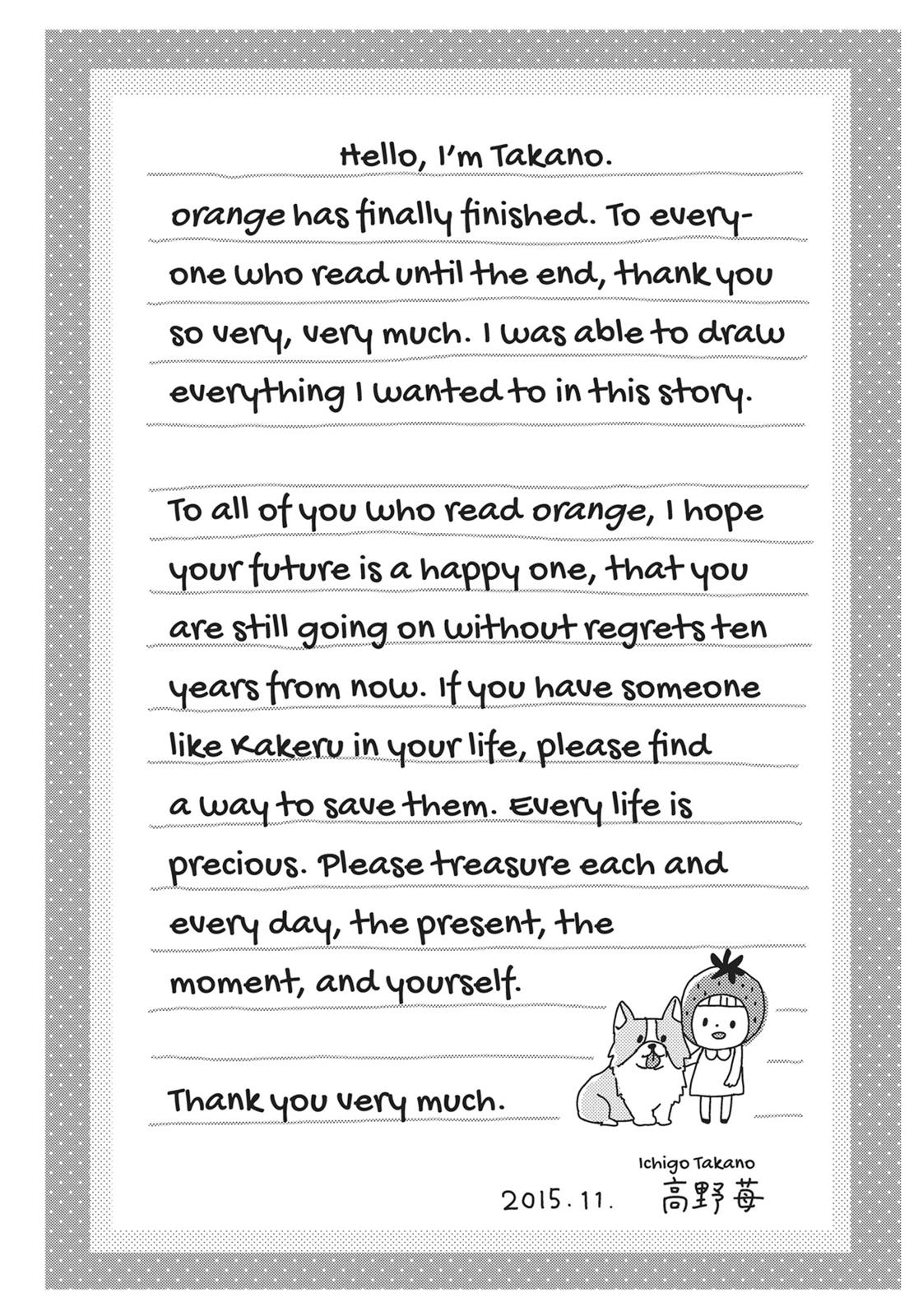 Read Orange EN Manga Online