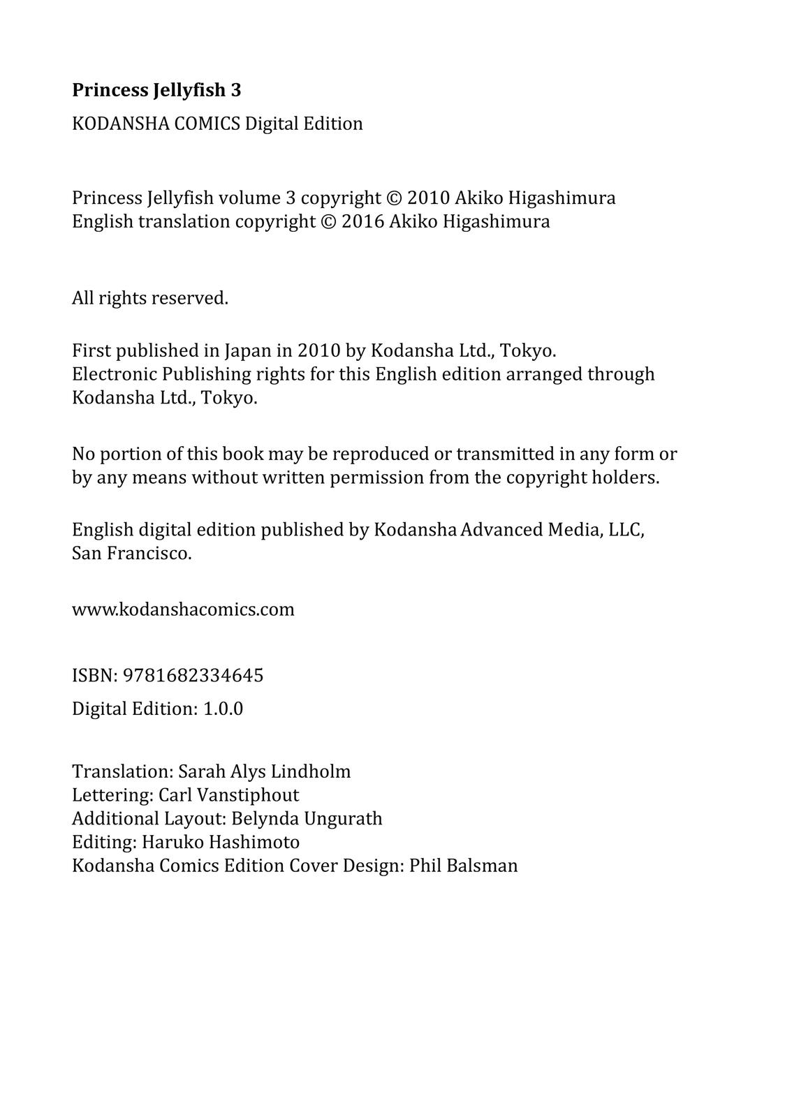 Read Princess Jellyfish EN Manga Online