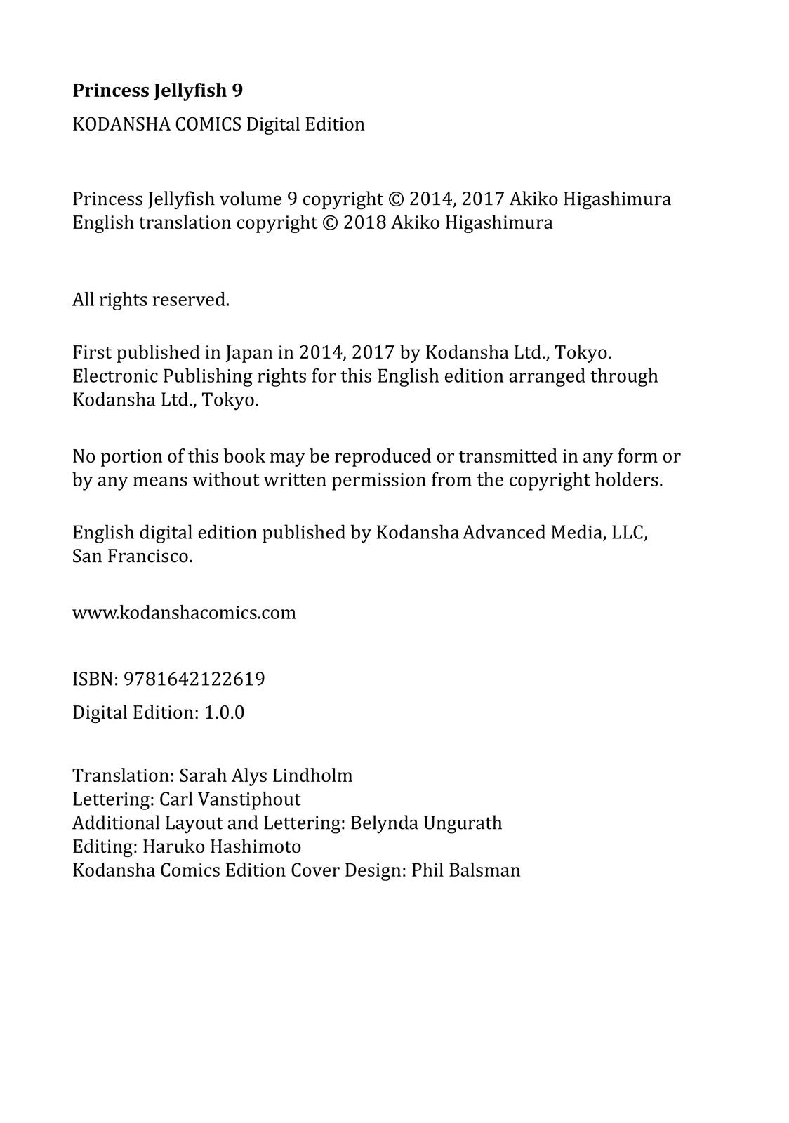 Read Princess Jellyfish EN Manga Online