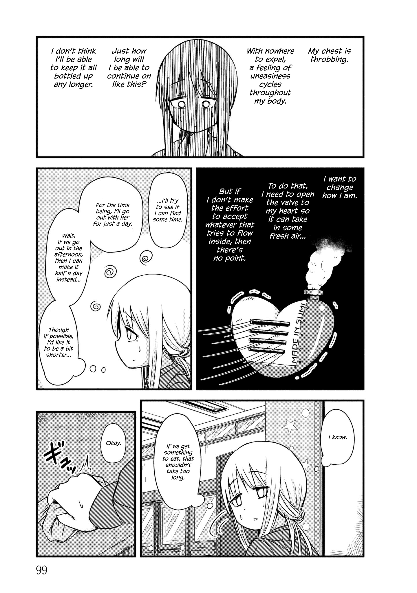 Read She Doesn't Know Why She Lives EN Manga Online