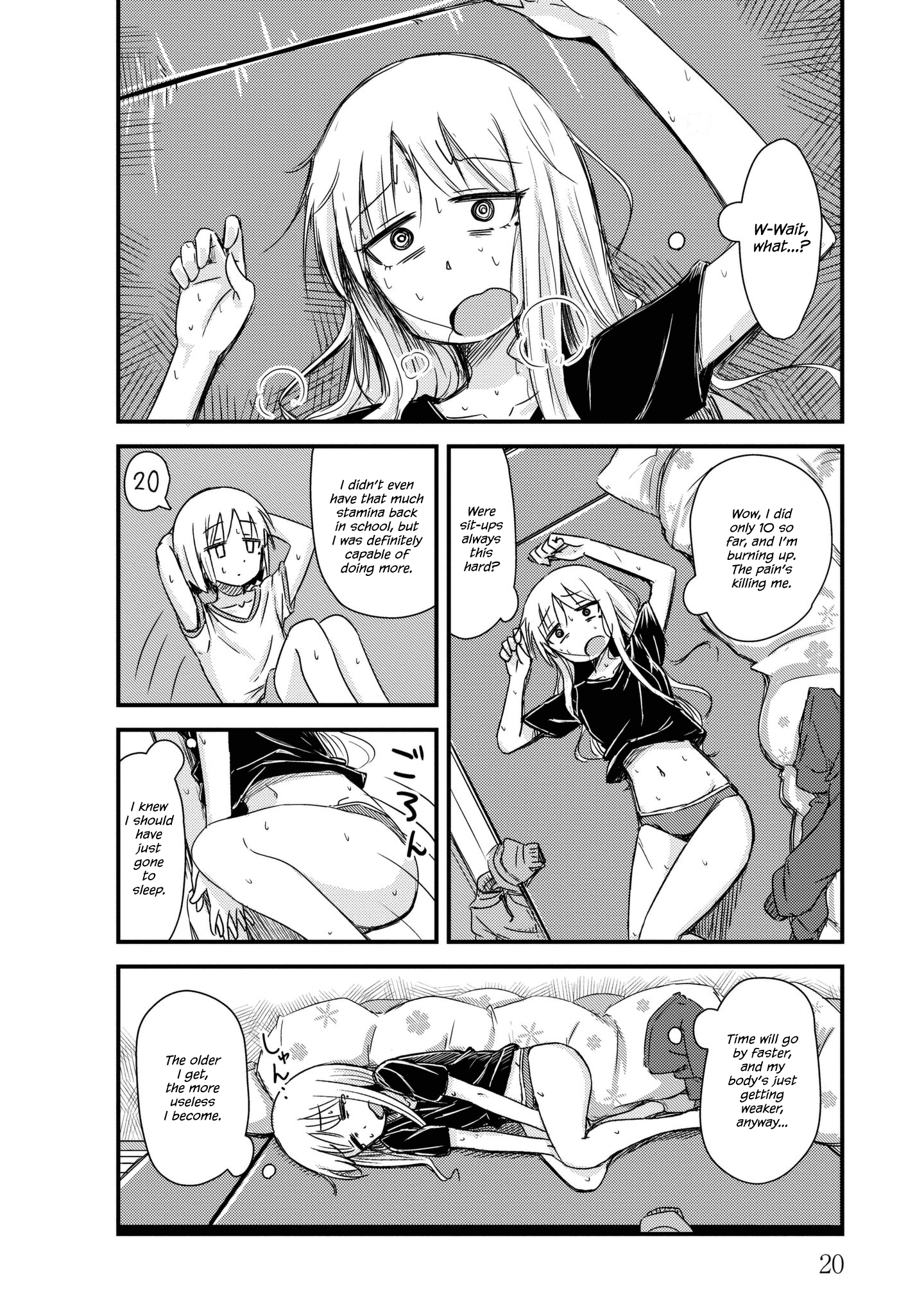 Read She Doesn't Know Why She Lives EN Manga Online