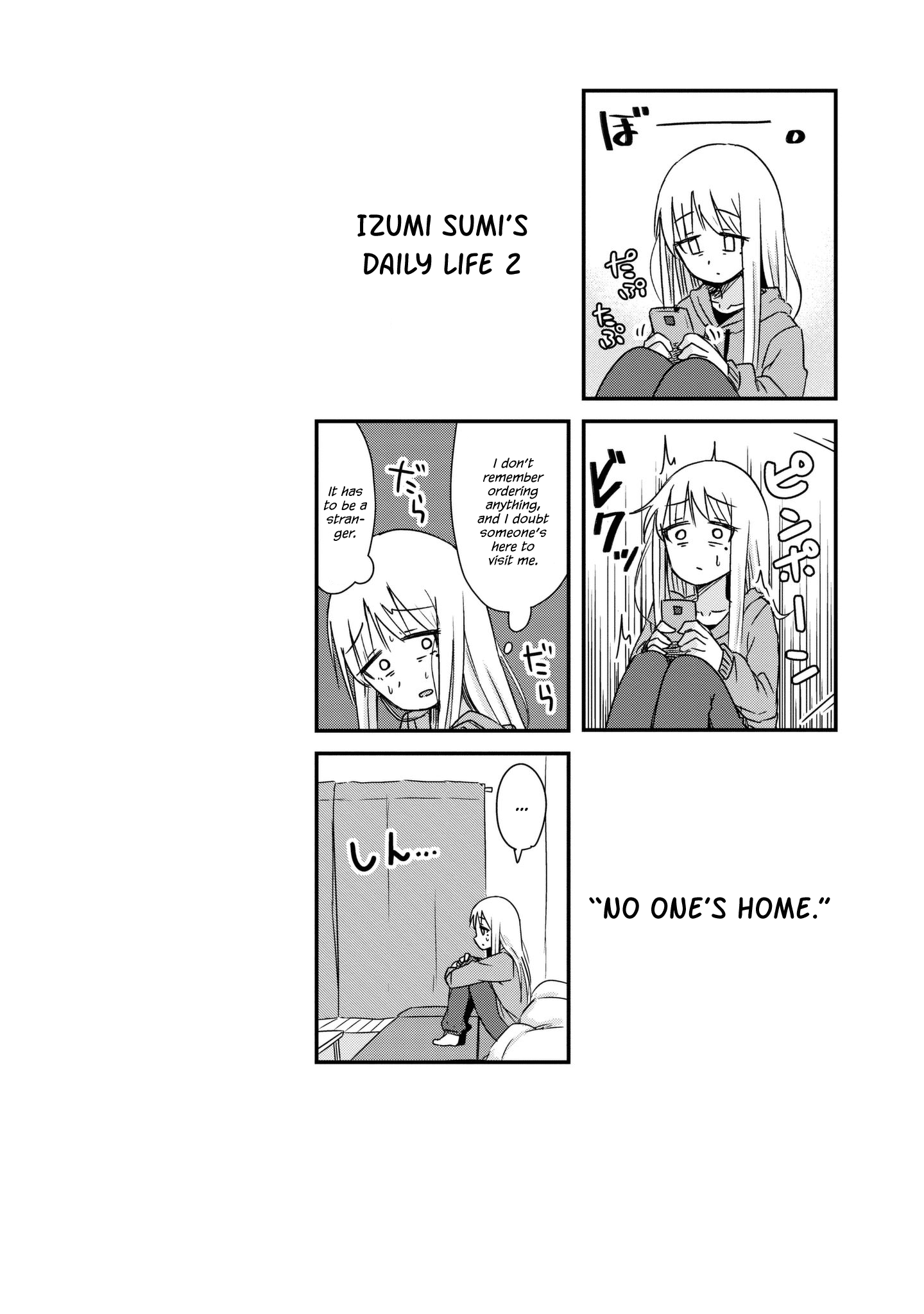 Read She Doesn't Know Why She Lives EN Manga Online