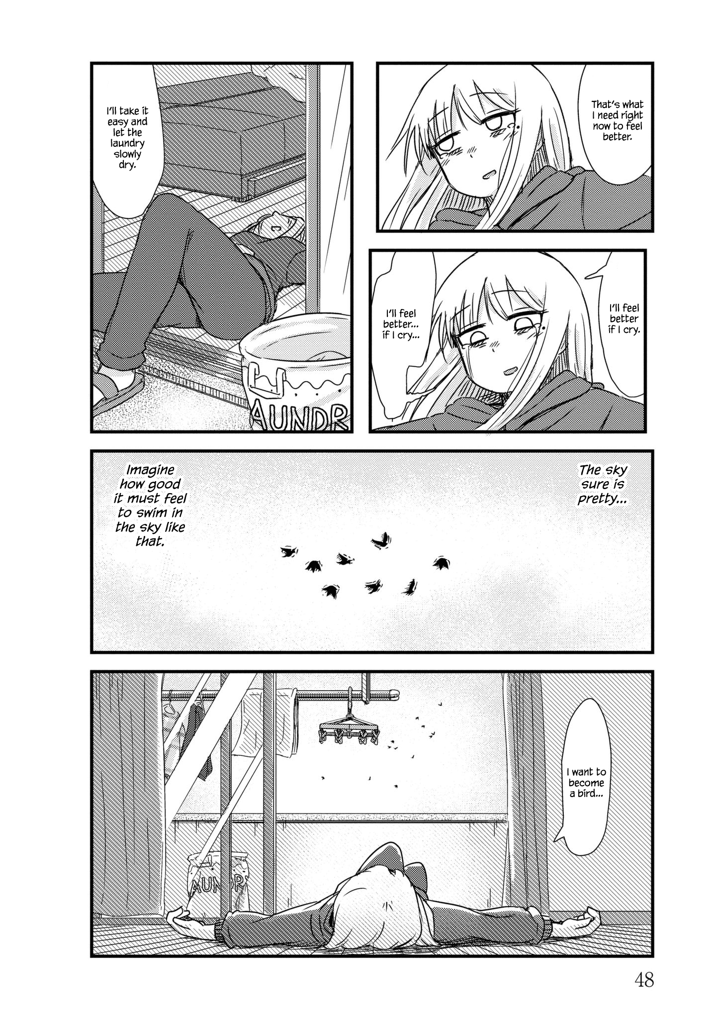 Read She Doesn't Know Why She Lives EN Manga Online