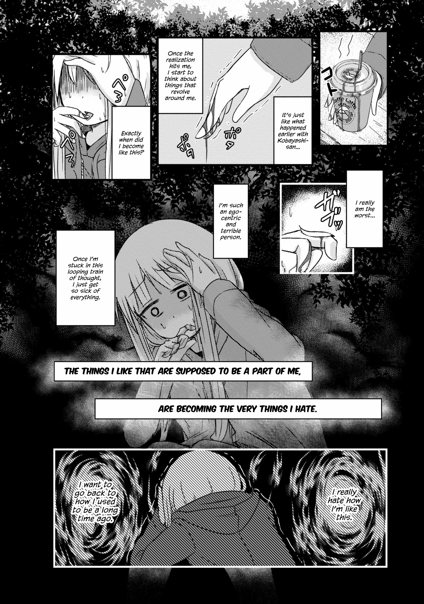 Read She Doesn't Know Why She Lives EN Manga Online