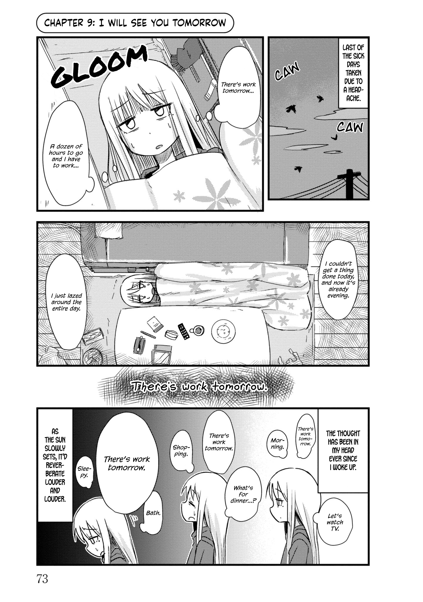 Read She Doesn't Know Why She Lives EN Manga Online