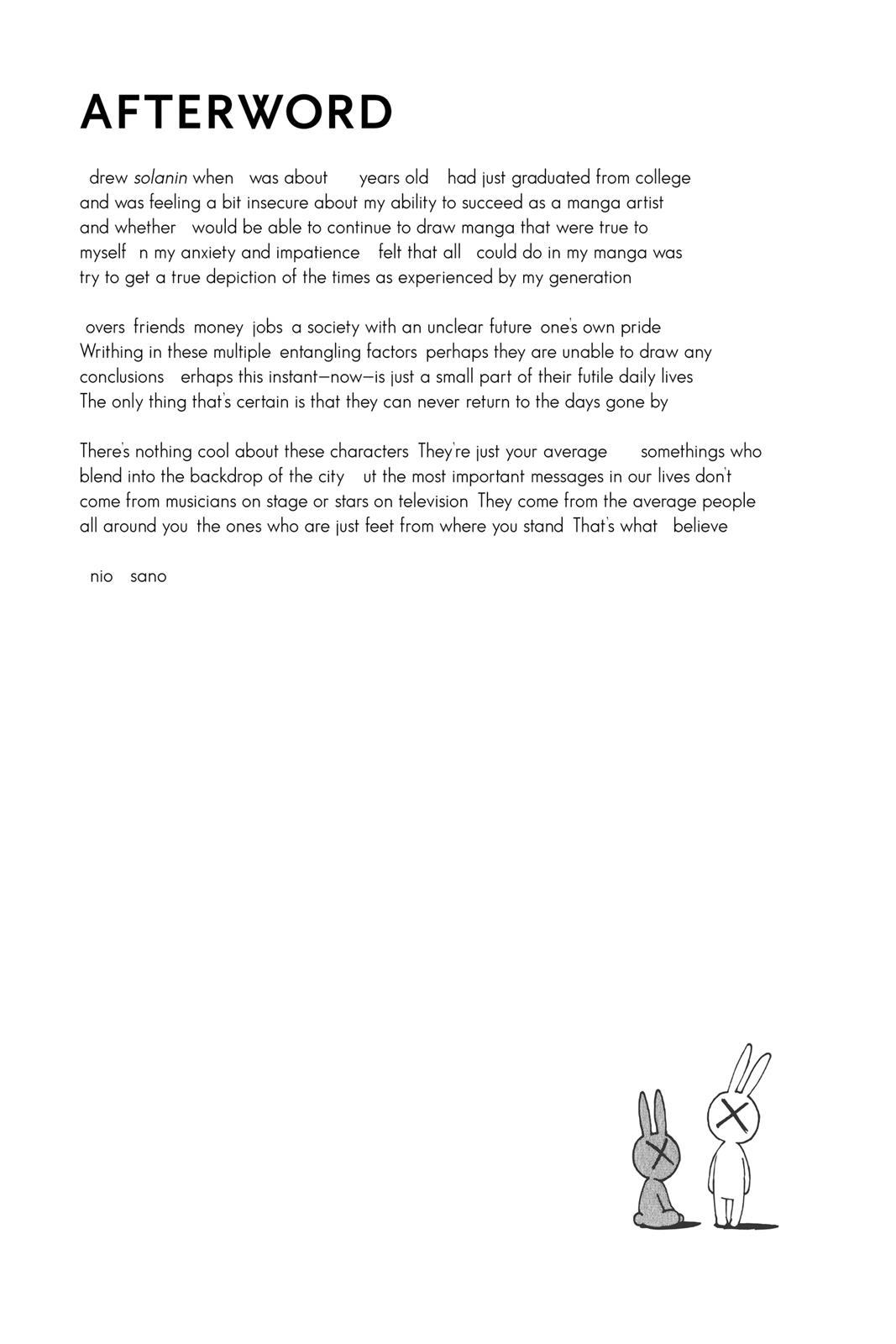 Read Solanin EN Manga Online