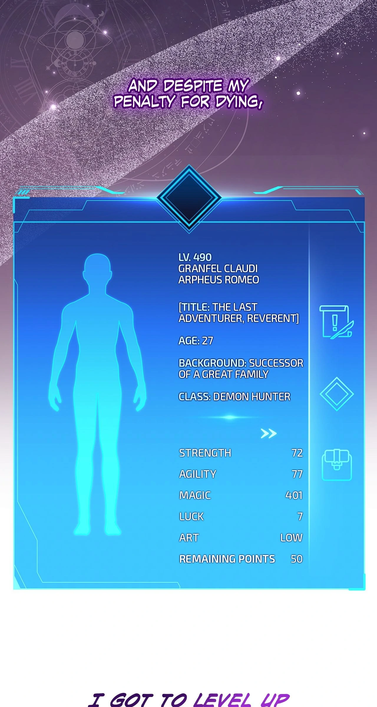 Read The Player Hides His Past EN Manga Online