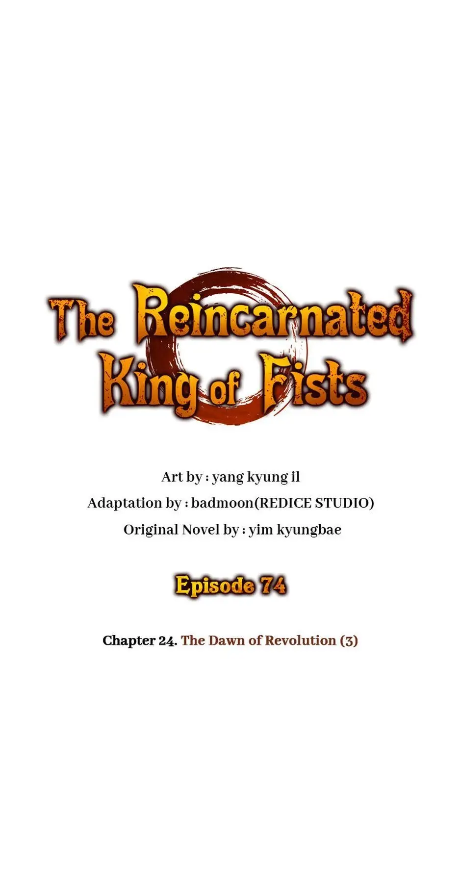 Read The Reincarnated King of Fists EN Manga Online