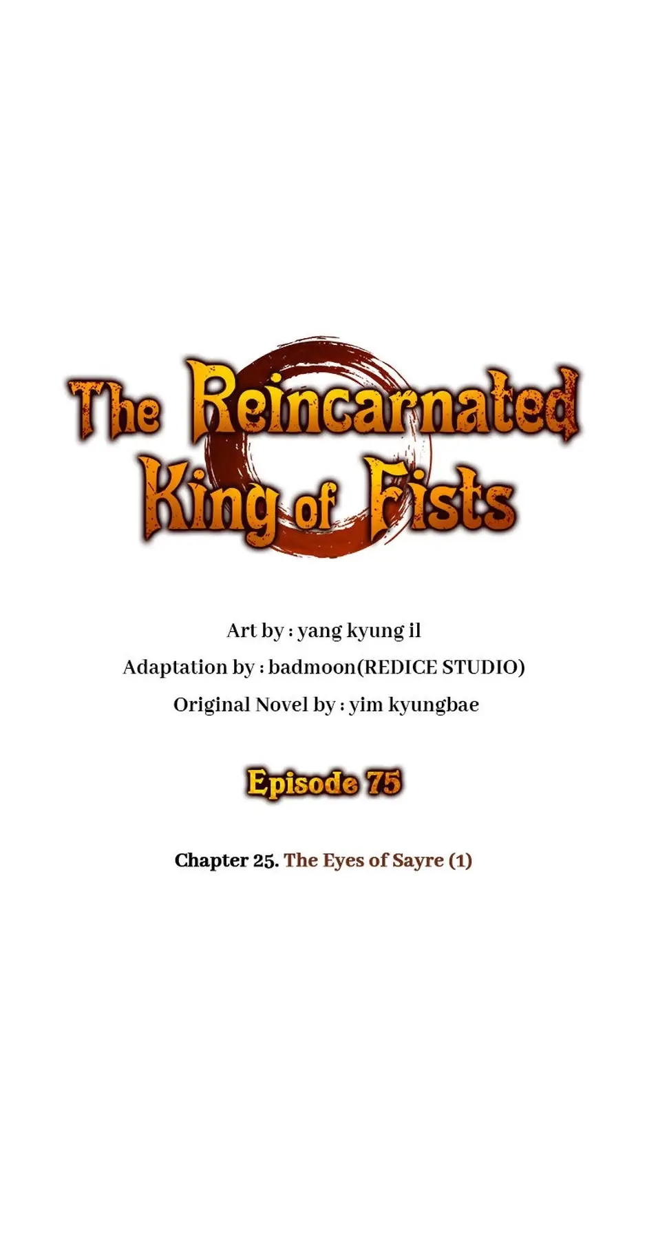 Read The Reincarnated King of Fists EN Manga Online