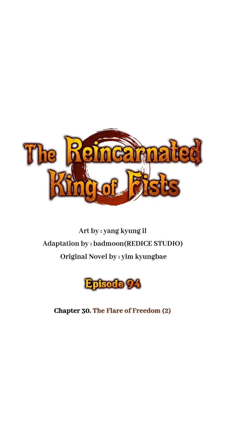 Read The Reincarnated King of Fists EN Manga Online