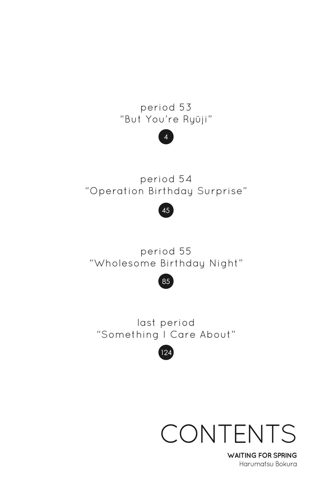 Read Waiting for Spring EN Manga Online