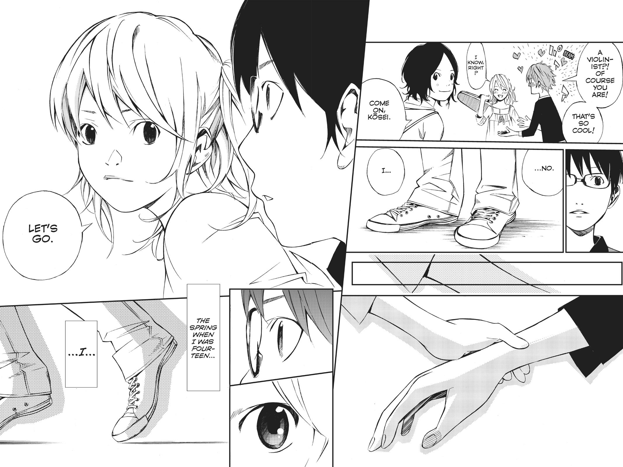 Read Your Lie in April EN Manga Online