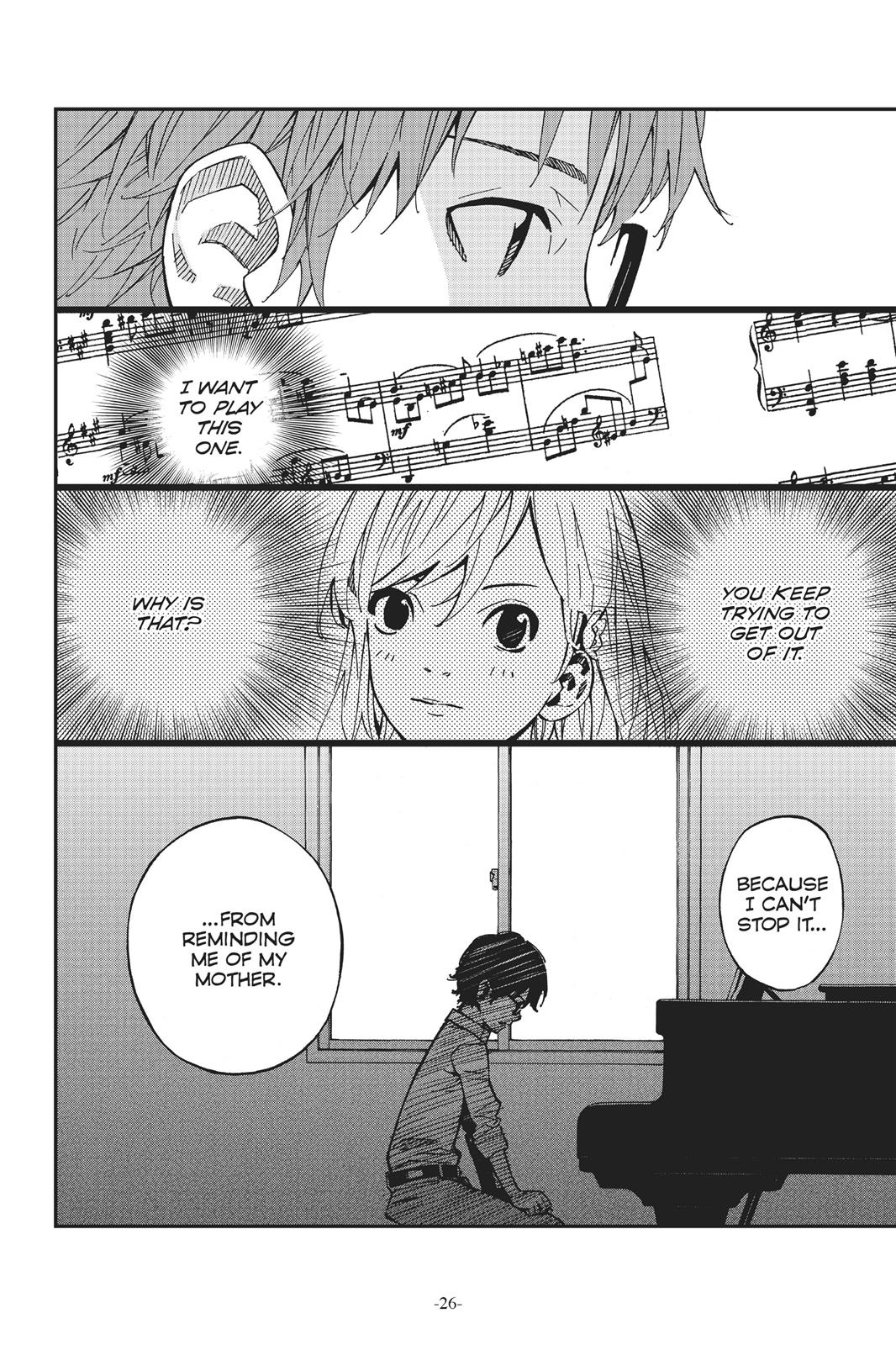 Read Your Lie in April EN Manga Online