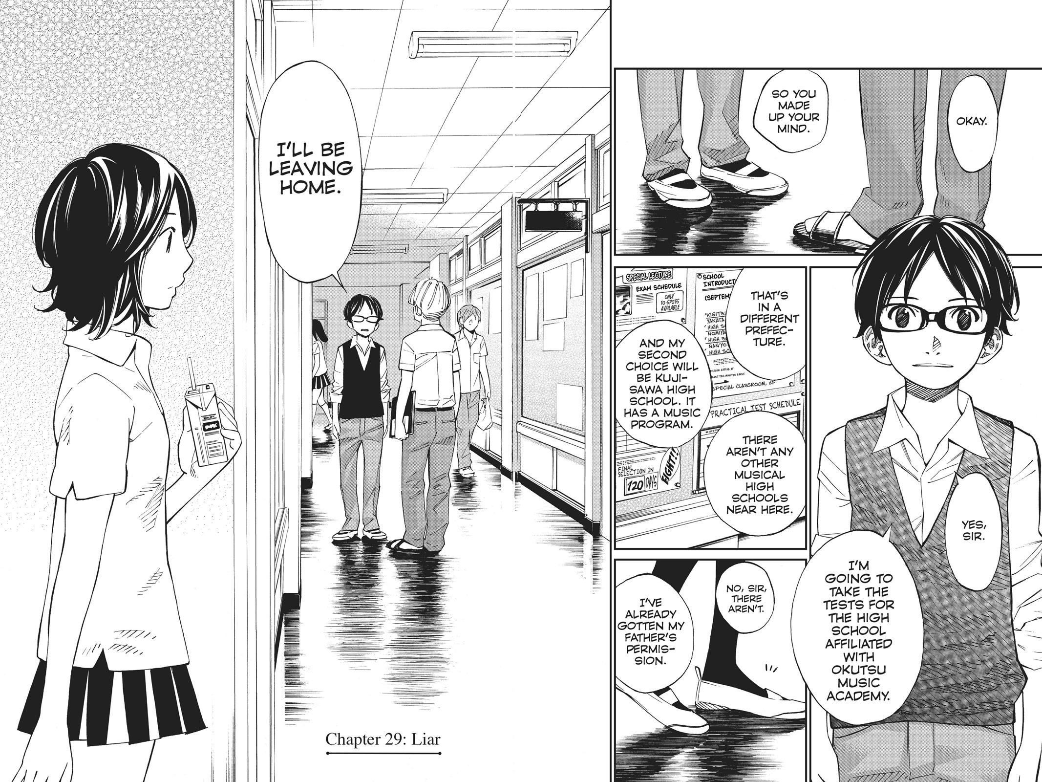 Read Your Lie in April EN Manga Online