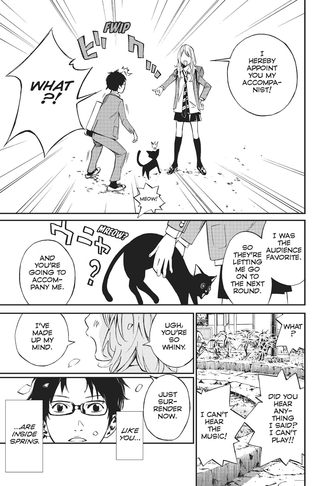 Read Your Lie in April EN Manga Online