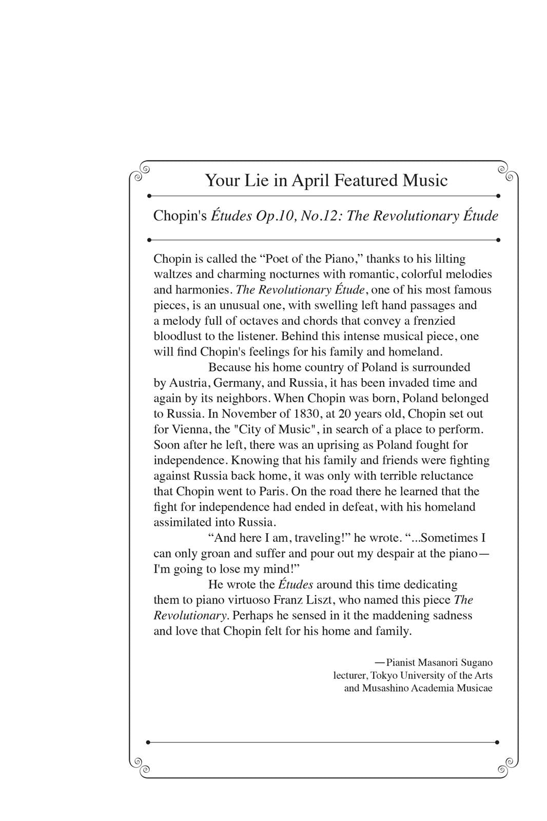 Read Your Lie in April EN Manga Online