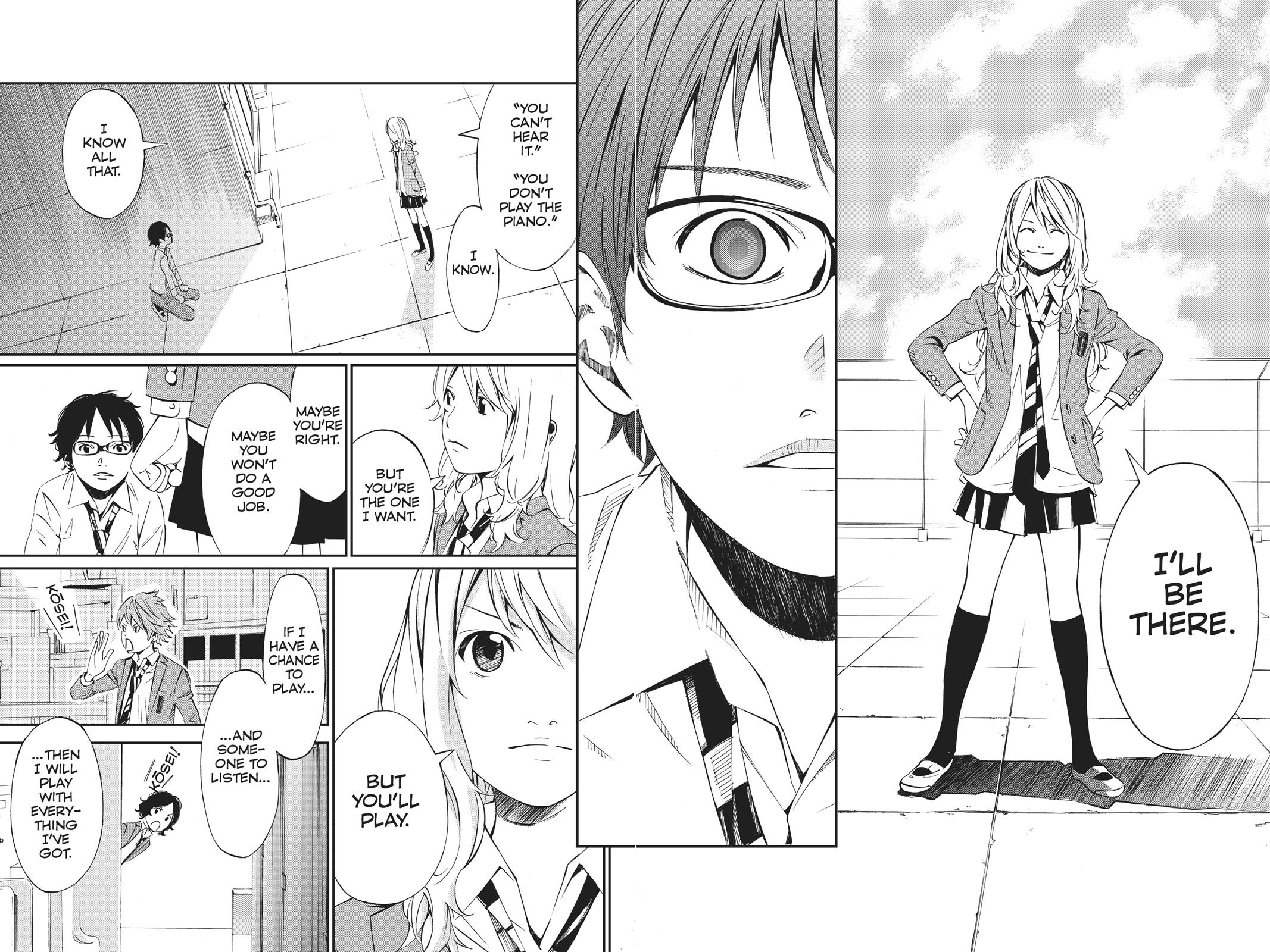 Read Your Lie in April EN Manga Online