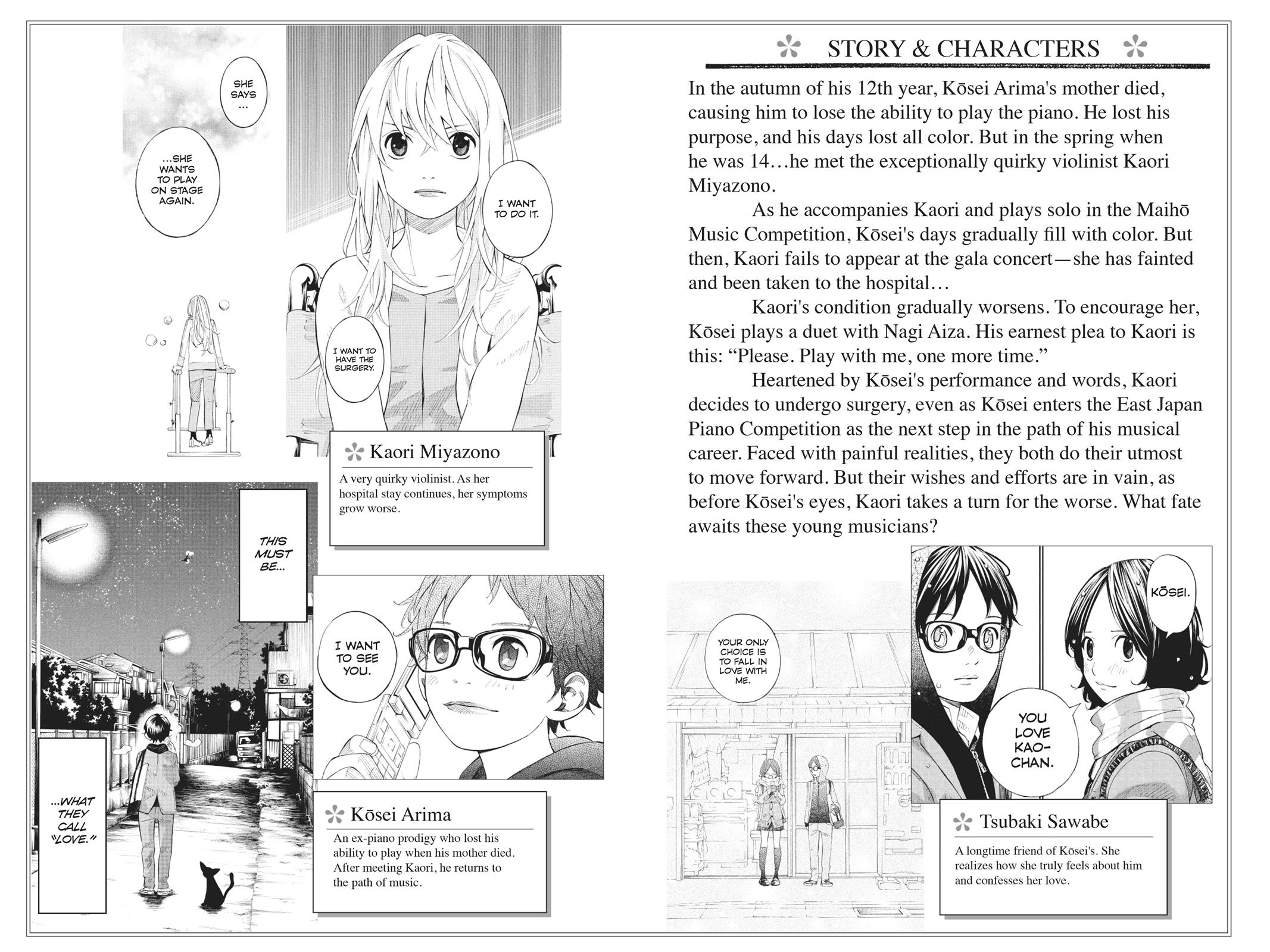 Read Your Lie in April EN Manga Online